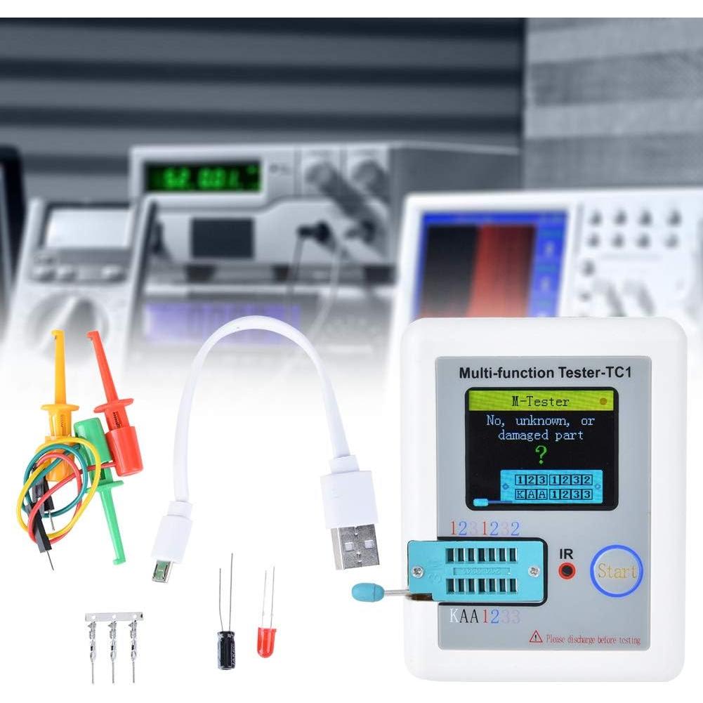 Medidor de Transistores LCR-TC1 PerGar con Pantalla Color 1.8"