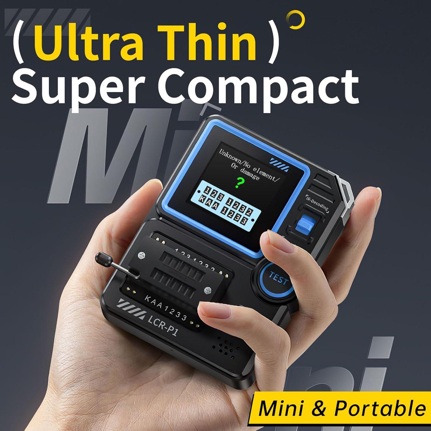 Probador de Transistores WALFRONT P1 Multifuncional 0.01-32V