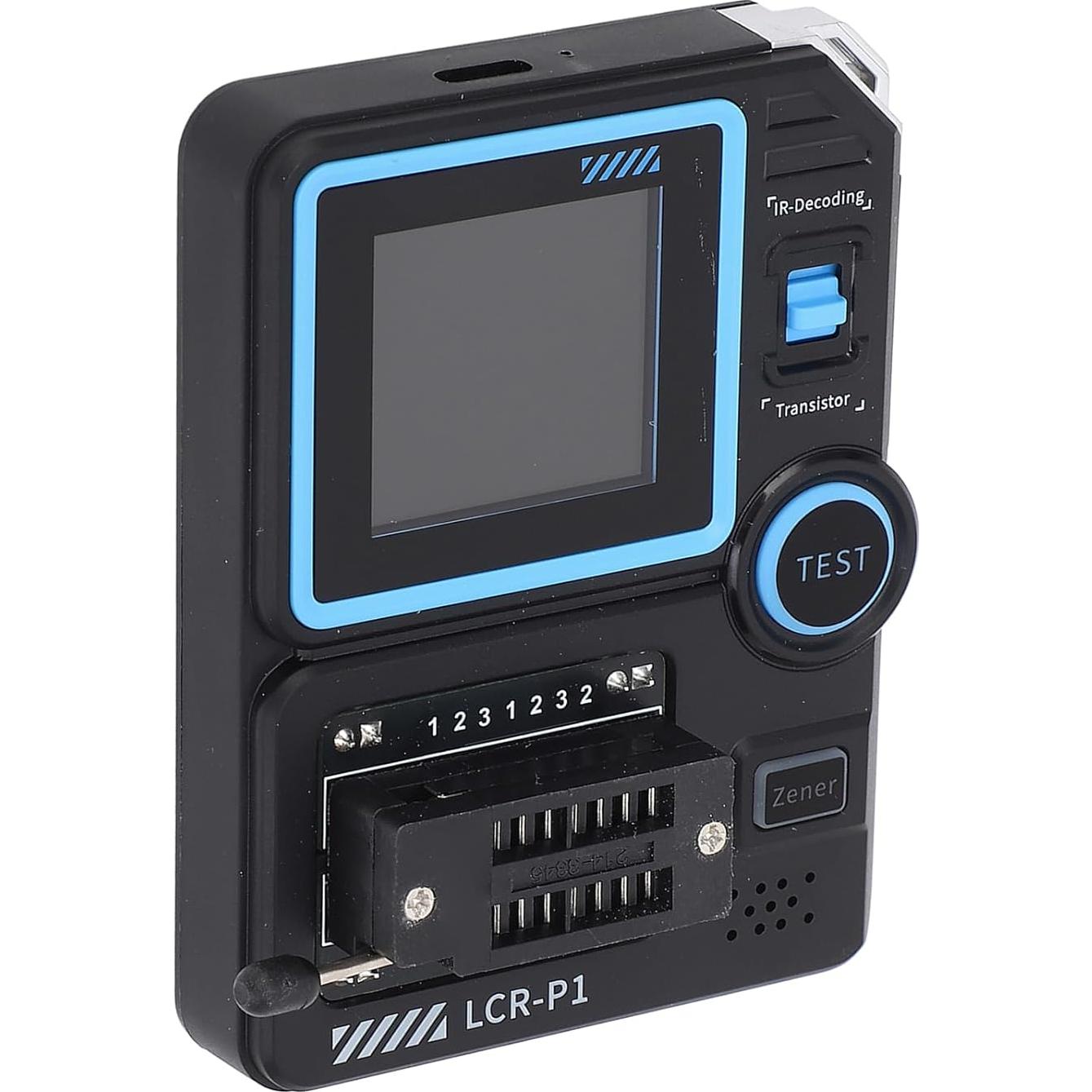 Probador de Transistores Gearwell P1 Pantalla 3.66 cm USB