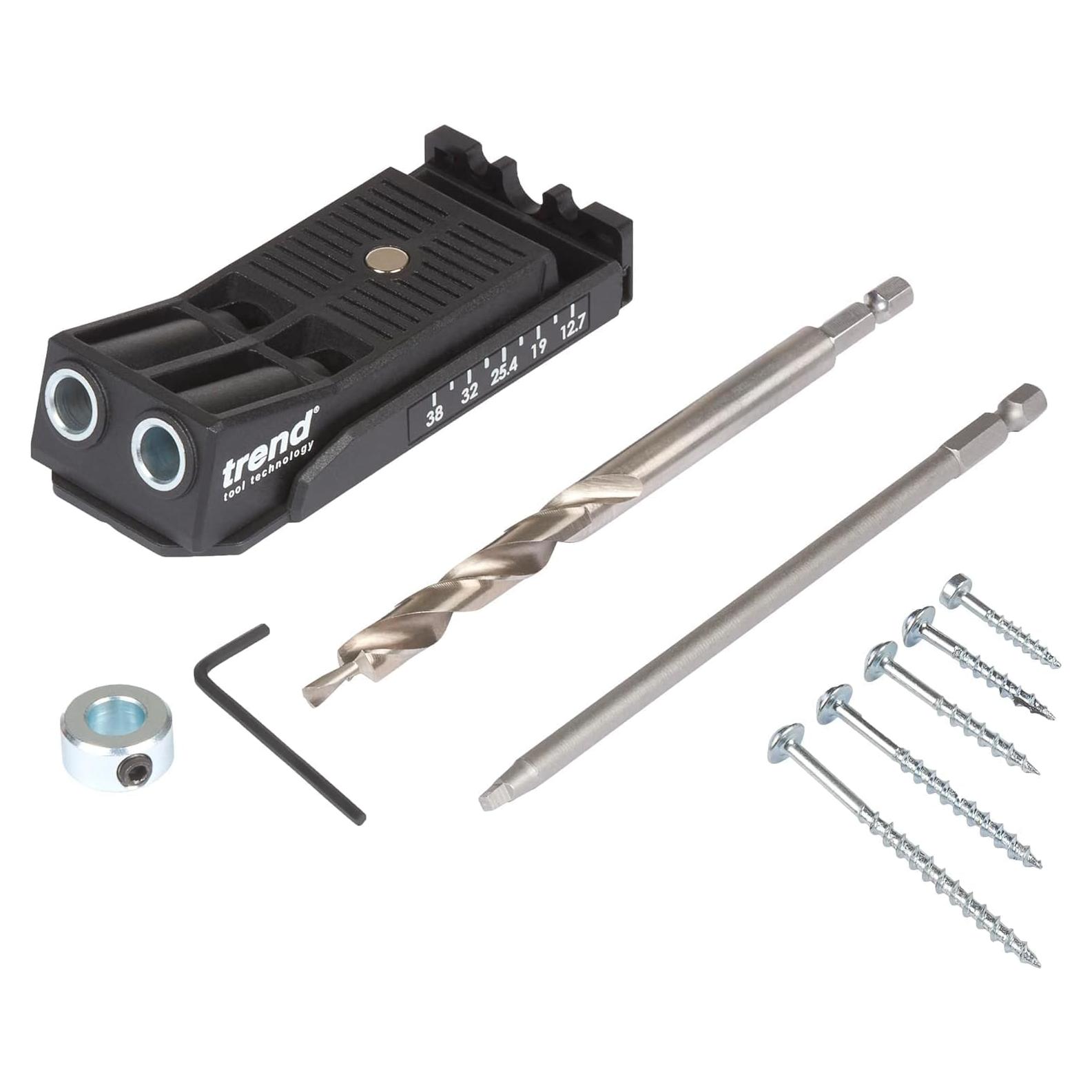 Plantilla de Agujero de Bolsillo Trend Twin con Accesorios