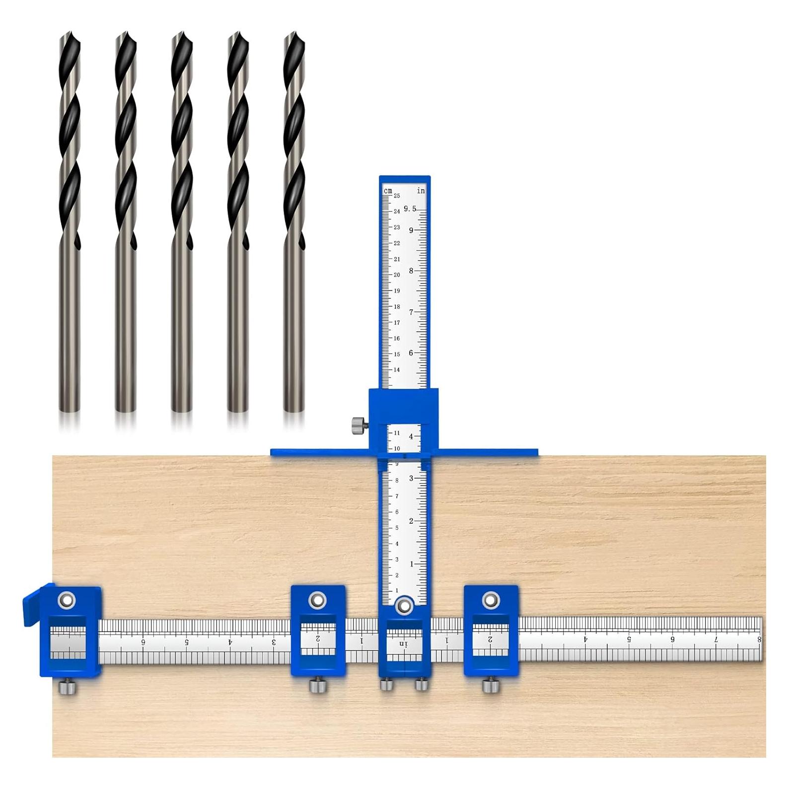Plantilla de Perforación para Manijas de Gabinete Holimax