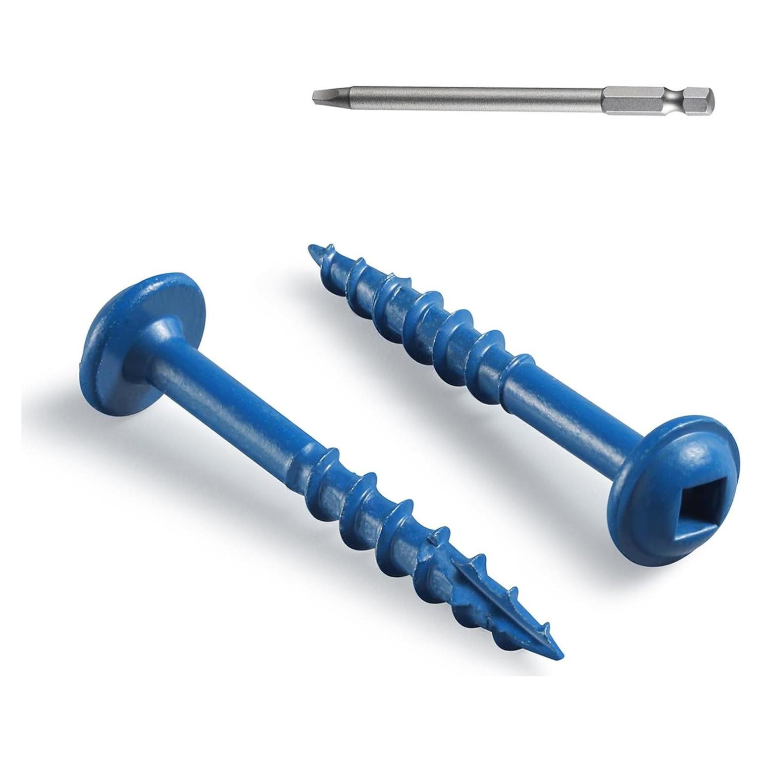 Tornillos de Agujero de Bolsillo BNUOK #8 x 32 mm - 150 Piezas