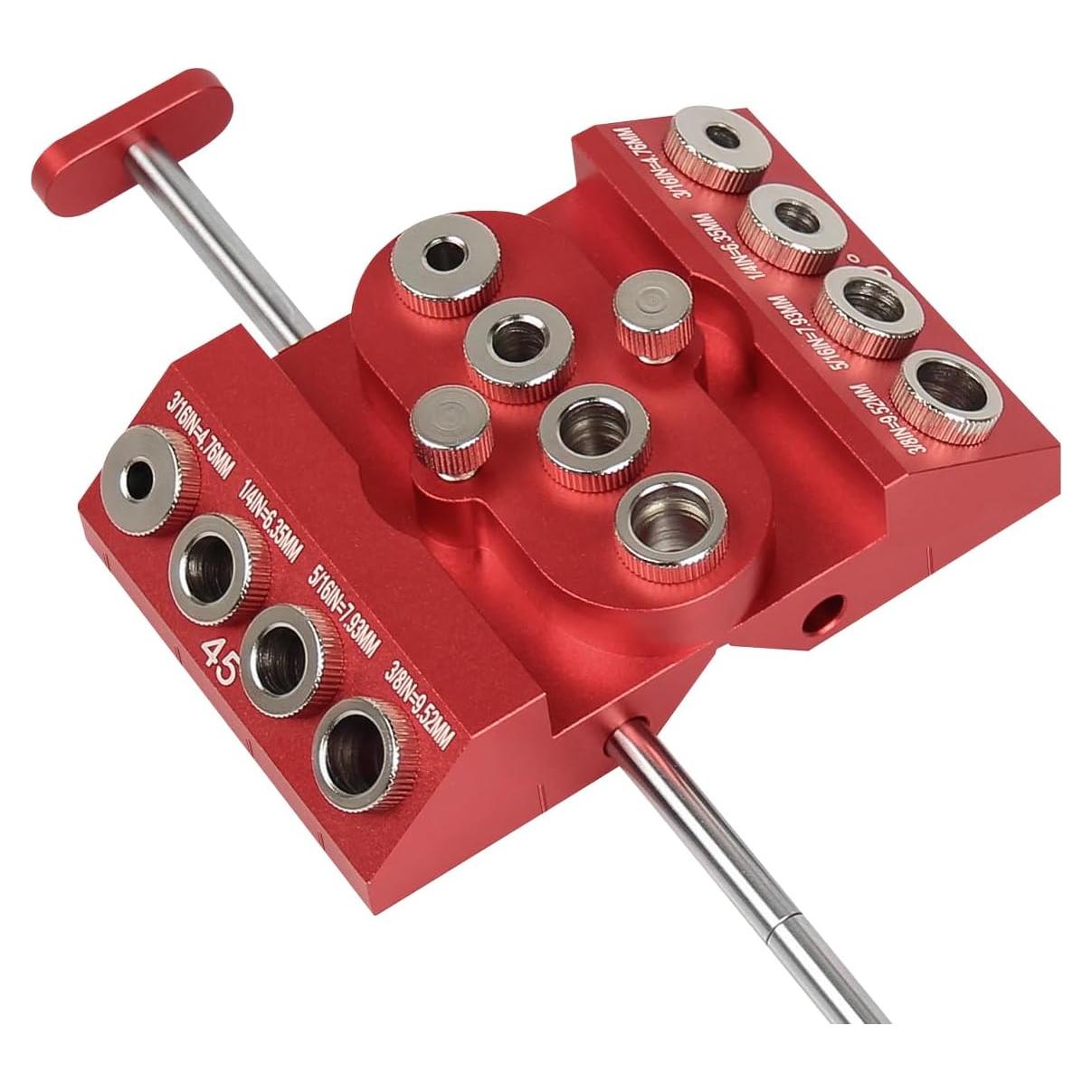 Guía de Taladro Manual Toolcool 30 45 90 Grados con Barra