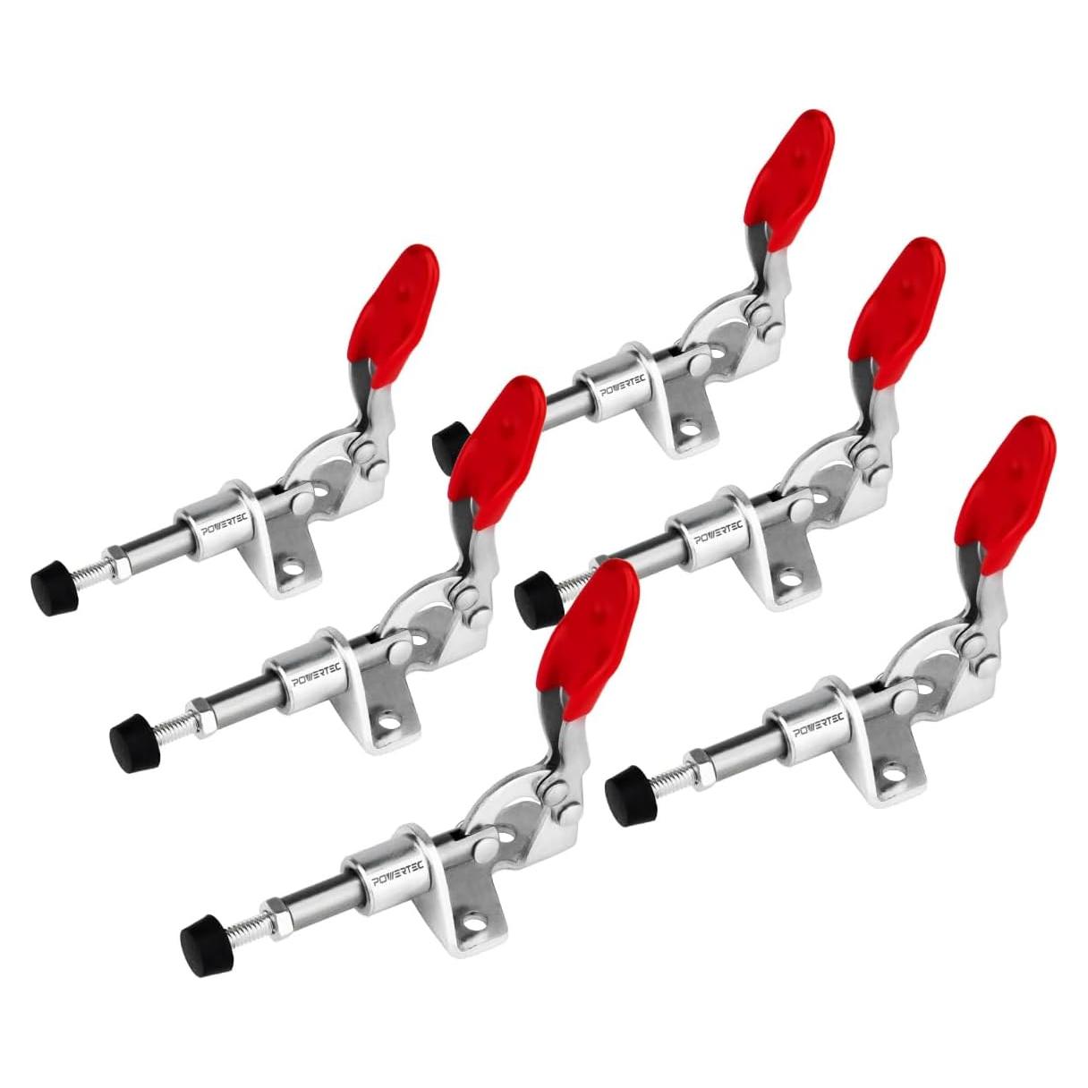 Abrazadera de Palanca POWERTEC 301A 6PK 100 lbs (45.36 kg)