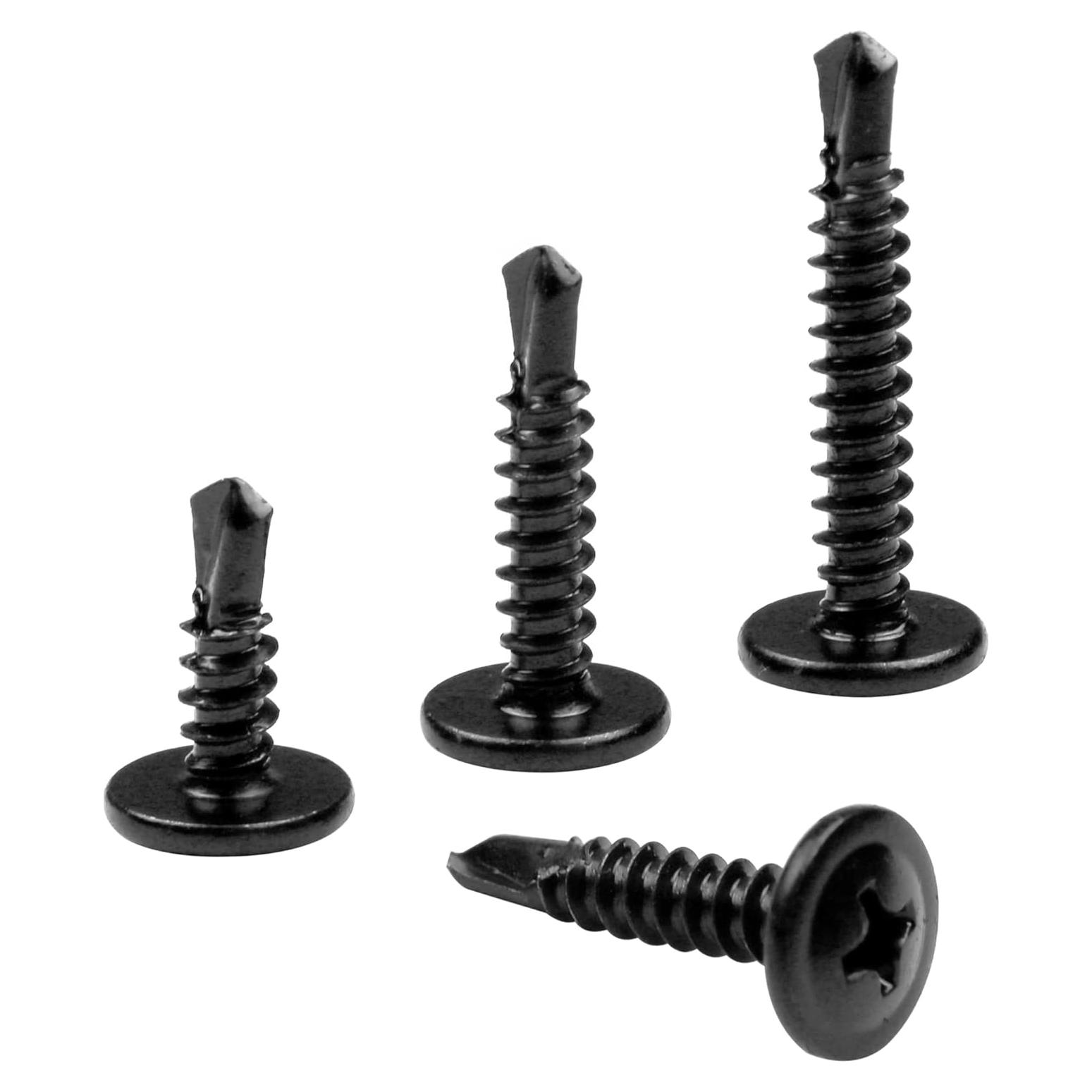 Kit de Tornillos Autoperforantes MateOne Acero Inoxidable 410 150 PCS