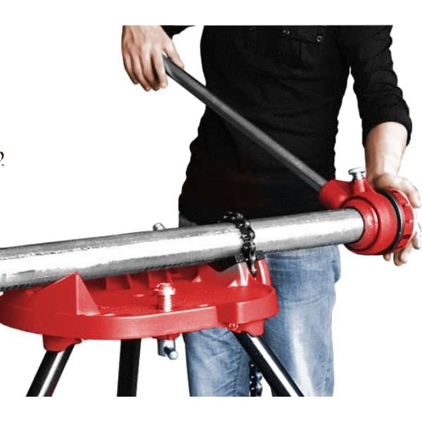 Kit de Herramientas para Roscar Tubos HFS con 4 Troqueles