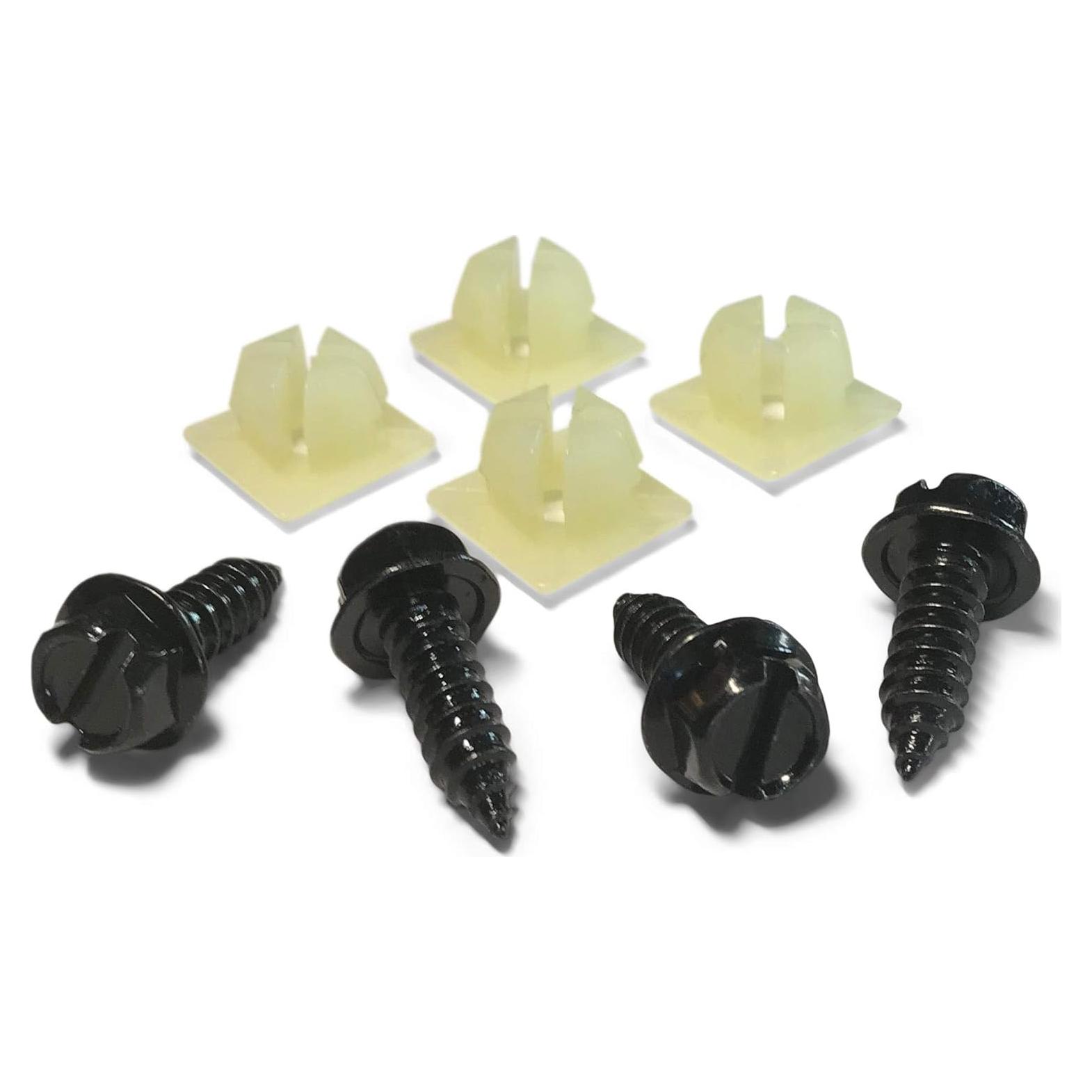 Kit de Tornillos Autoperforantes OttoSpeed para Placas de Matrícula - 8 Piezas Inoxidables