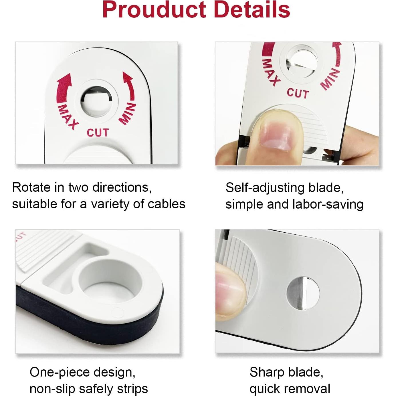 Desforradora de Cables de Red Groword Universal 3.2-9.6mm