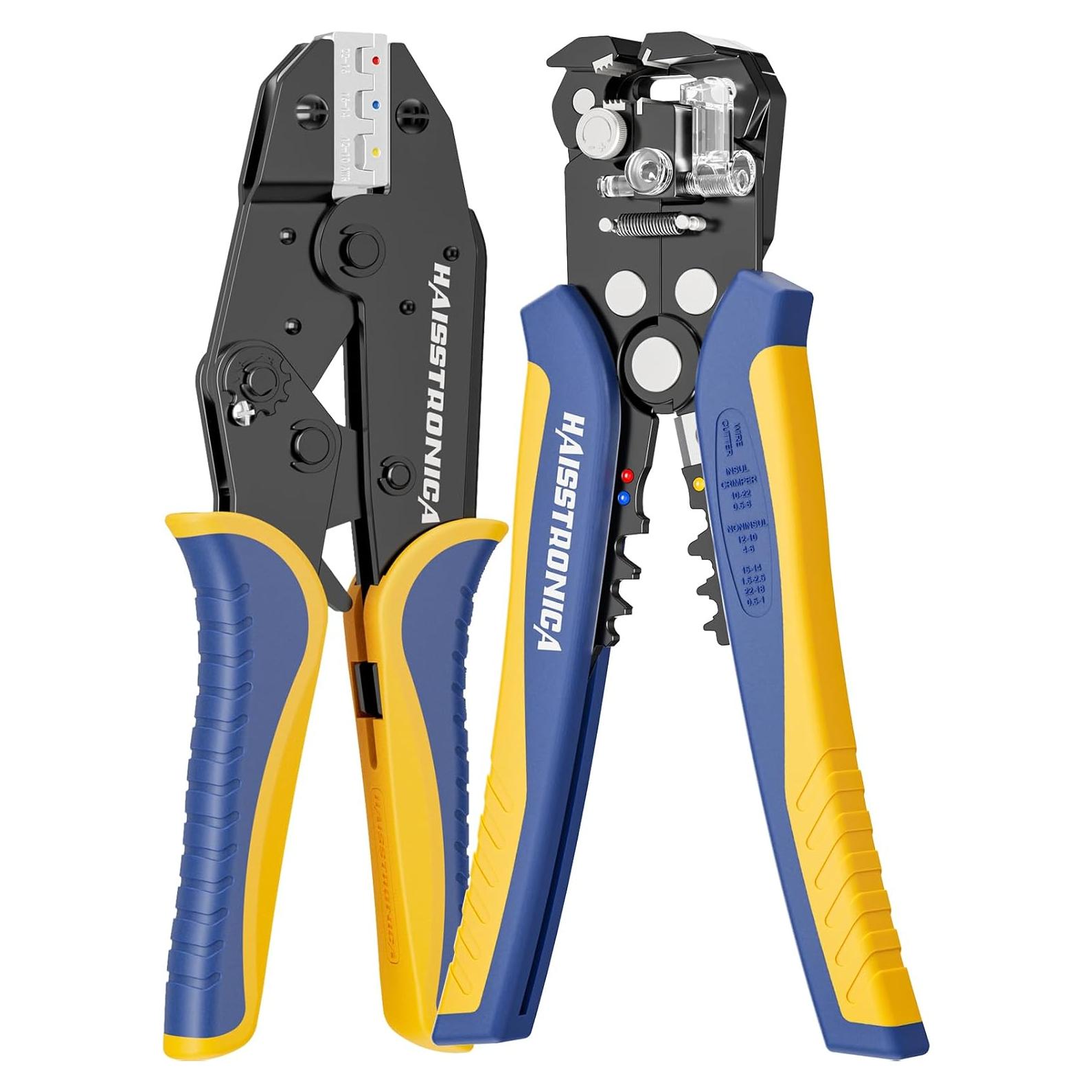 Pelacables y Crimpadora Automática haisstronica HX1608 AWG 24-10