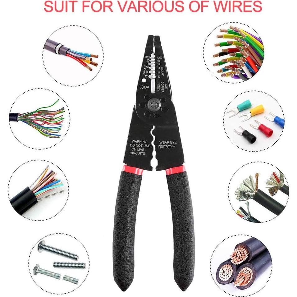 Multi-Herramienta Desforradora de Cables Solsop 20 cm