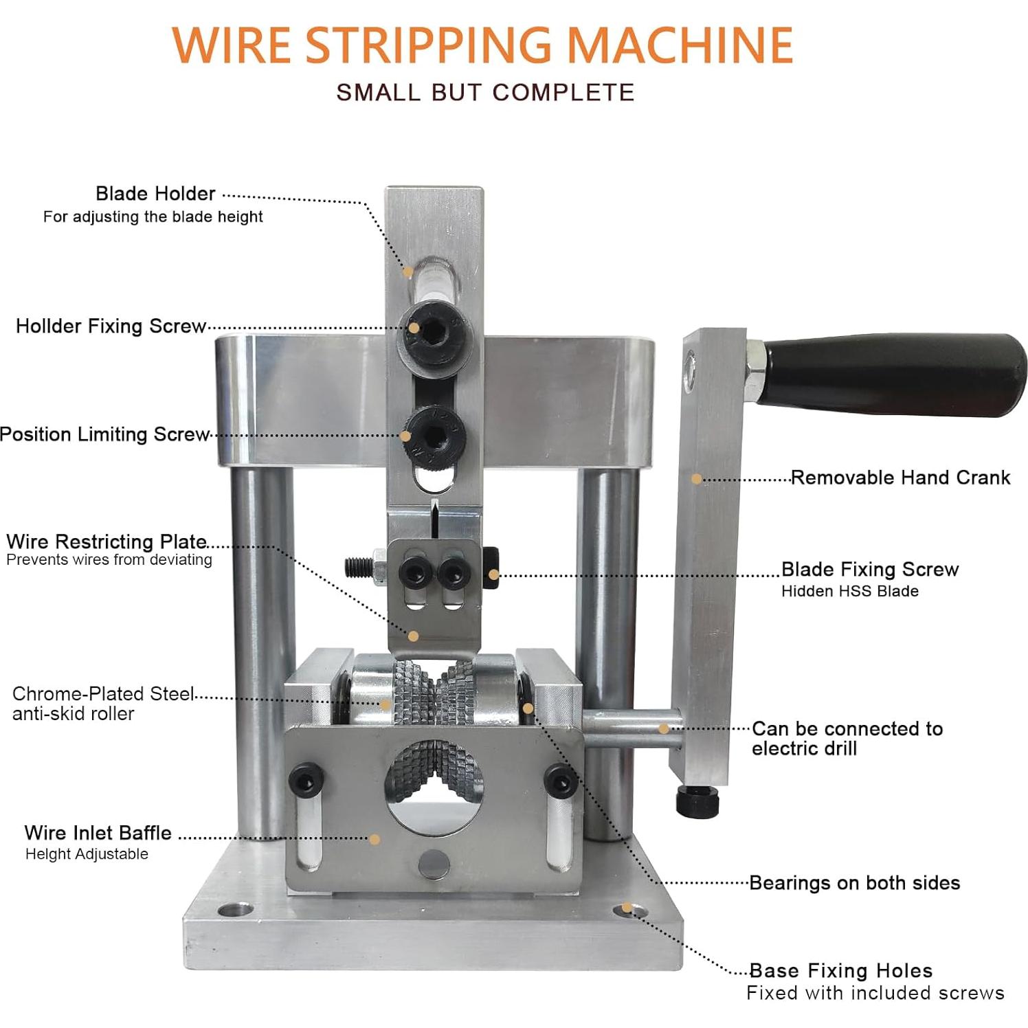 Máquina Desforradora de Cables de Cobre HONSAKU HSK-WS-H01