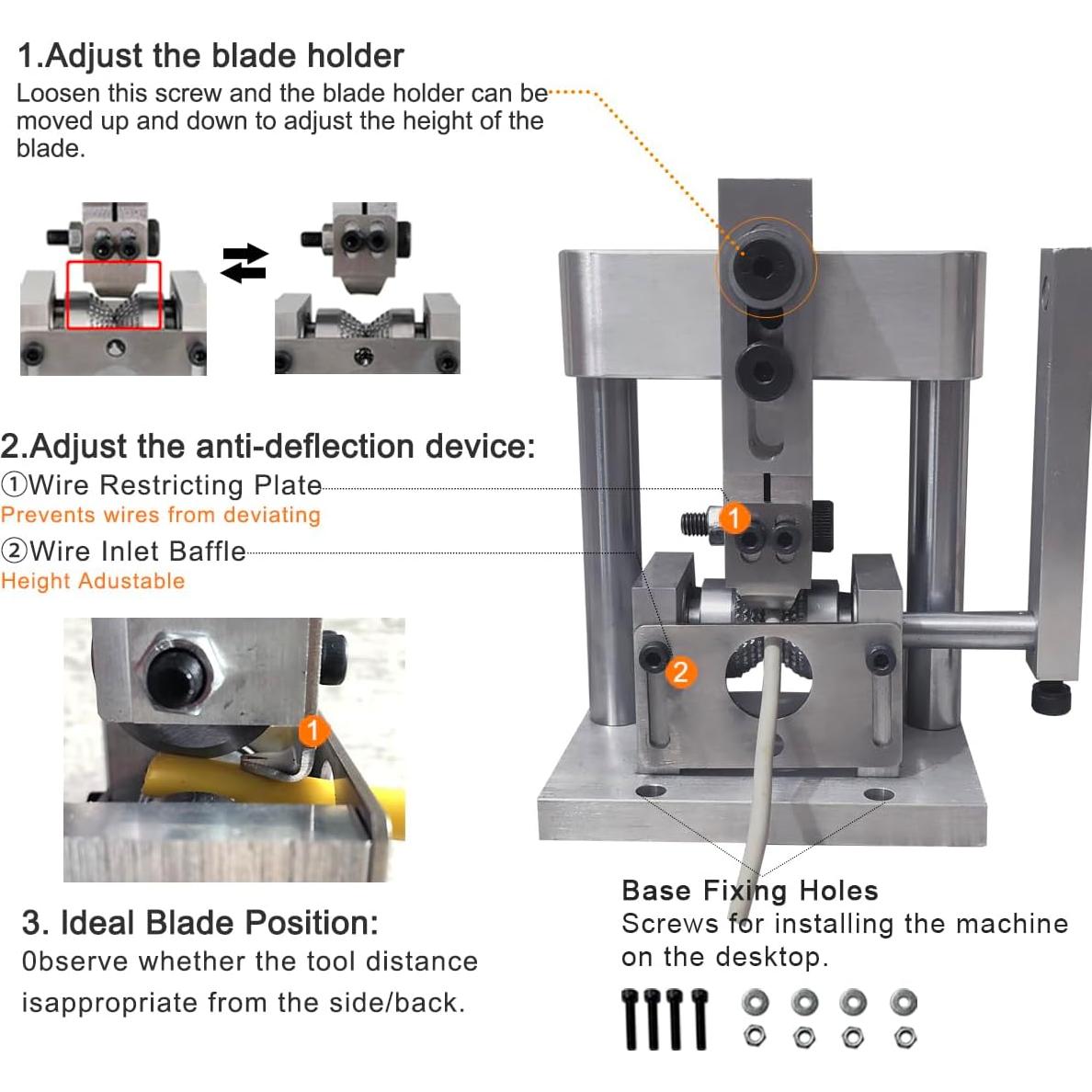 Máquina Desforradora de Cables de Cobre HONSAKU HSK-WS-H01