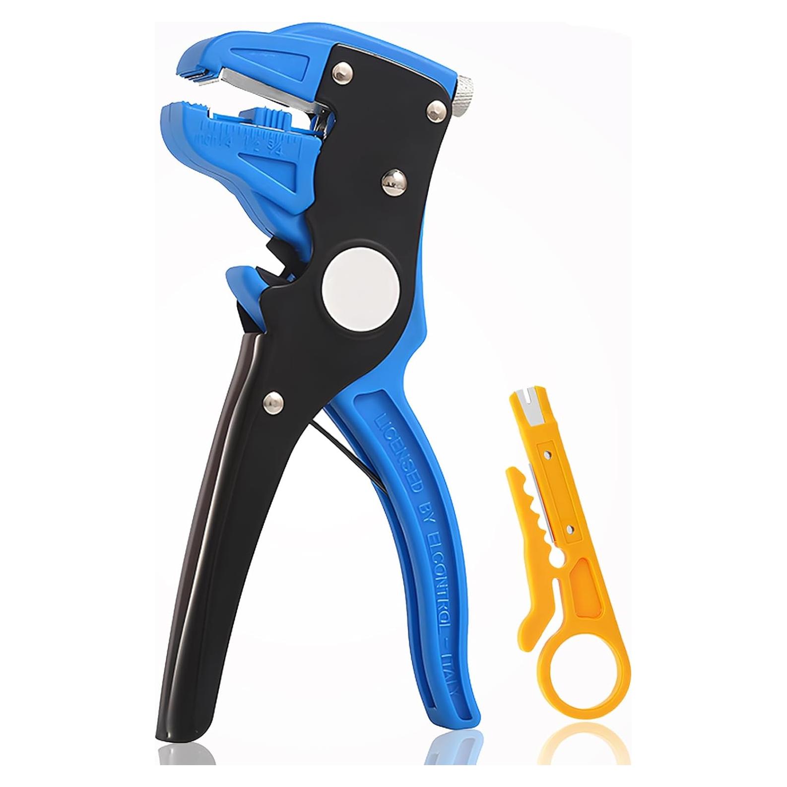 Desforrador de Cables Quick Strip CKLJTL 2 en 1 Azul 17.5 cm
