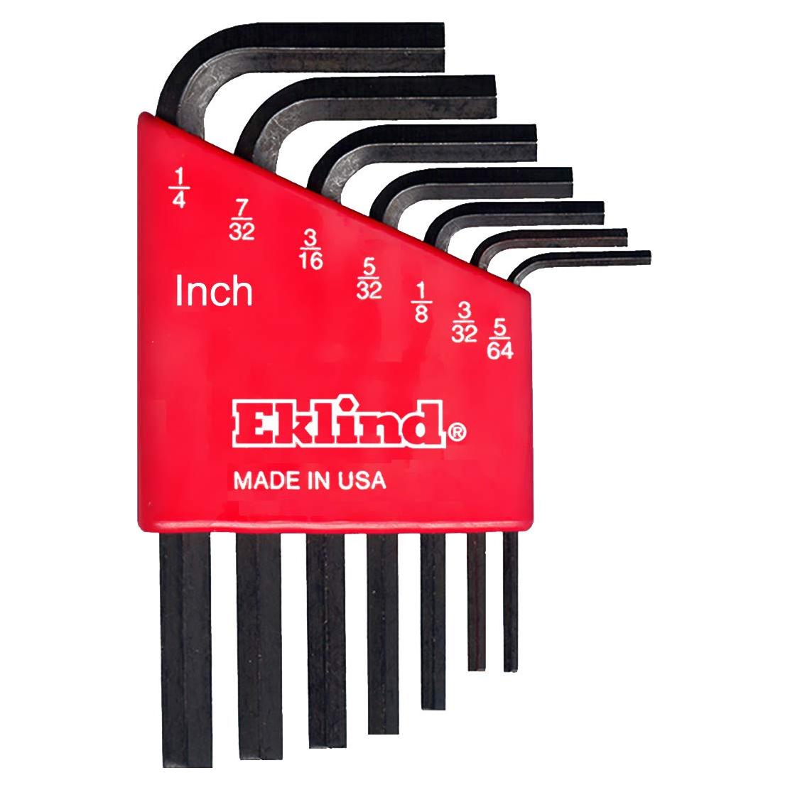 Juego de Llaves Allen Hex-L Eklind 10107 - 7 Piezas 5/64 a 1/4