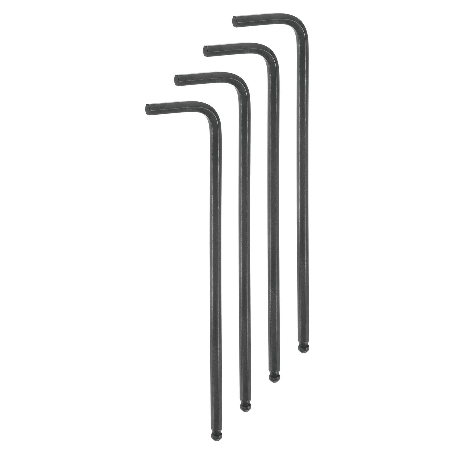 Juego de Llaves Allen 1/8" HARFINGTON 4 Piezas Punta Esférica