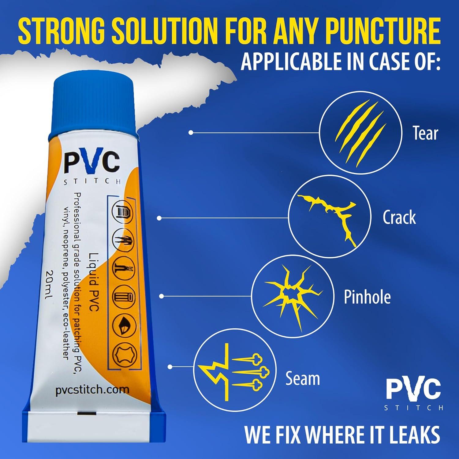 Kit de Reparación AquaPro para Barcos Inflables y Piscinas