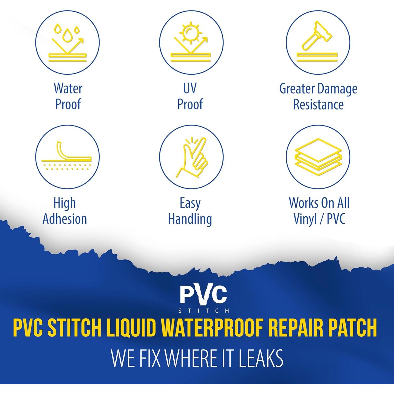 Kit de Reparación AquaPro para Barcos Inflables y Piscinas