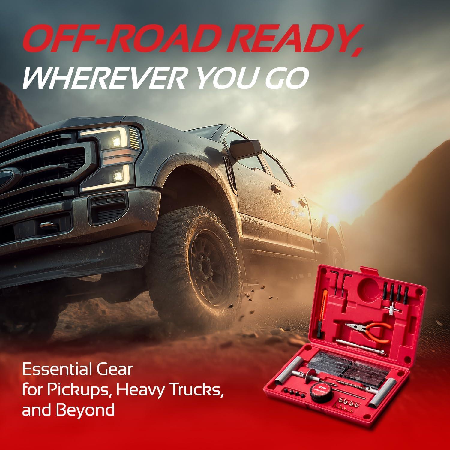 Kit de Reparación de Neumáticos CTR GE0001 - 68 Piezas