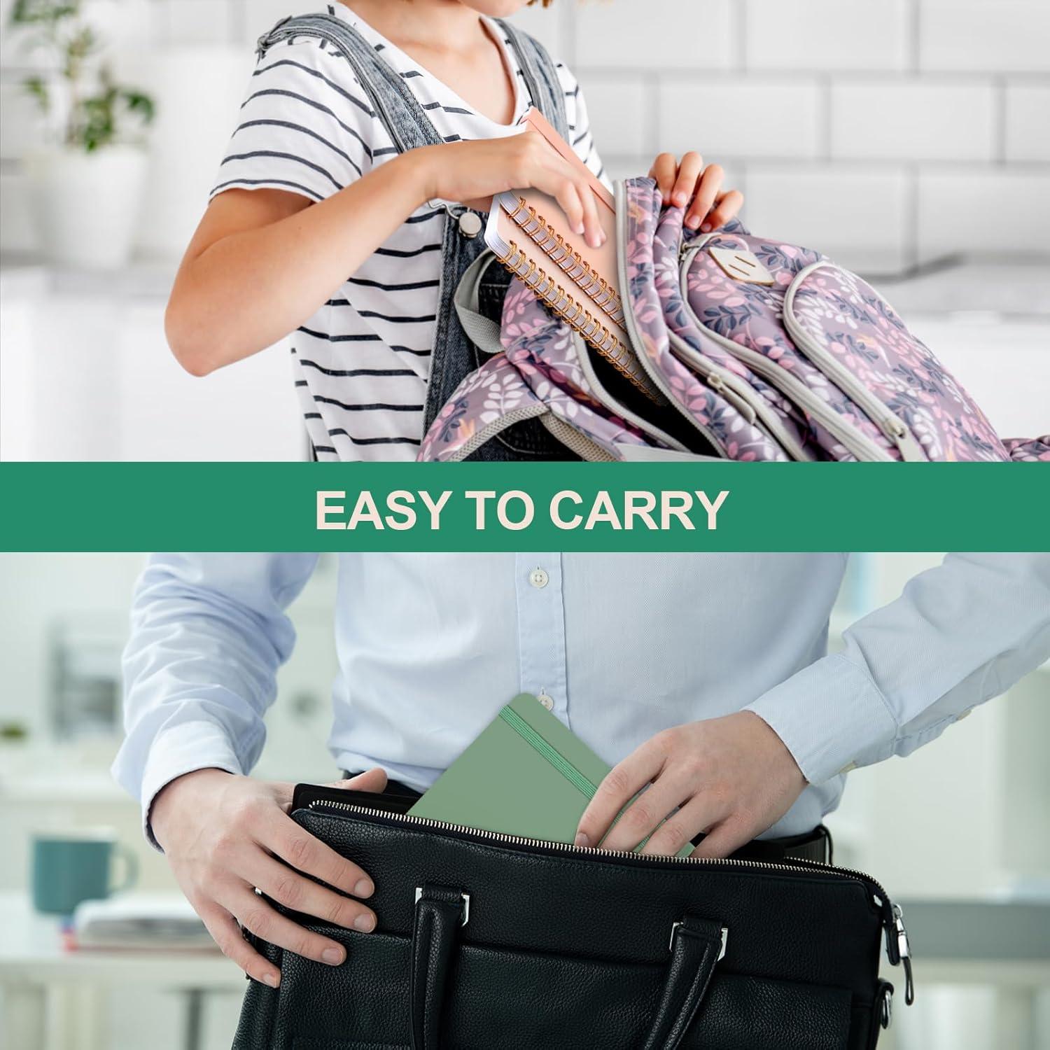 Cuadernos Espiral Utron 5x7 Morandi - 3 Piezas 70 Hojas