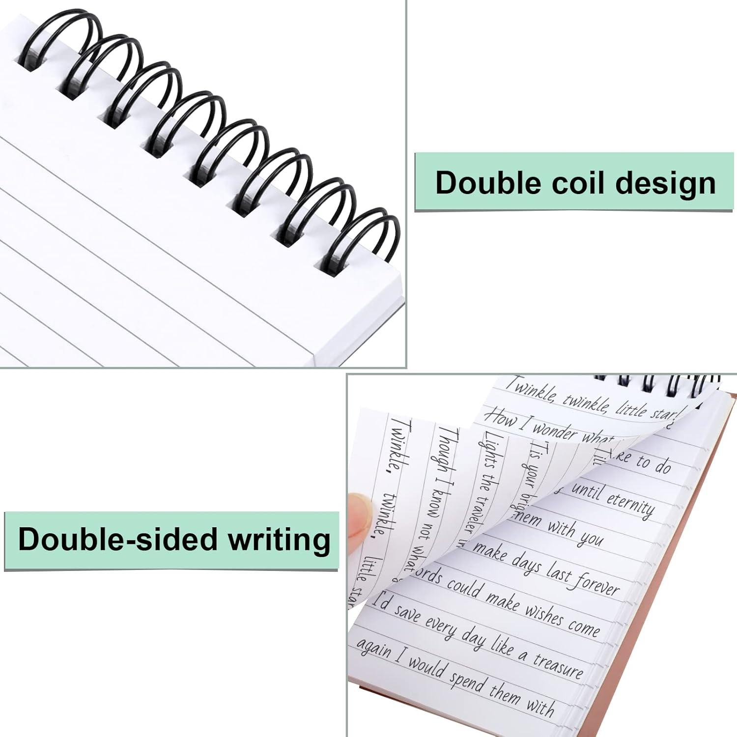 Cuadernos Espiral Utron 6 Pcs 7.62x12.7 cm Oficina