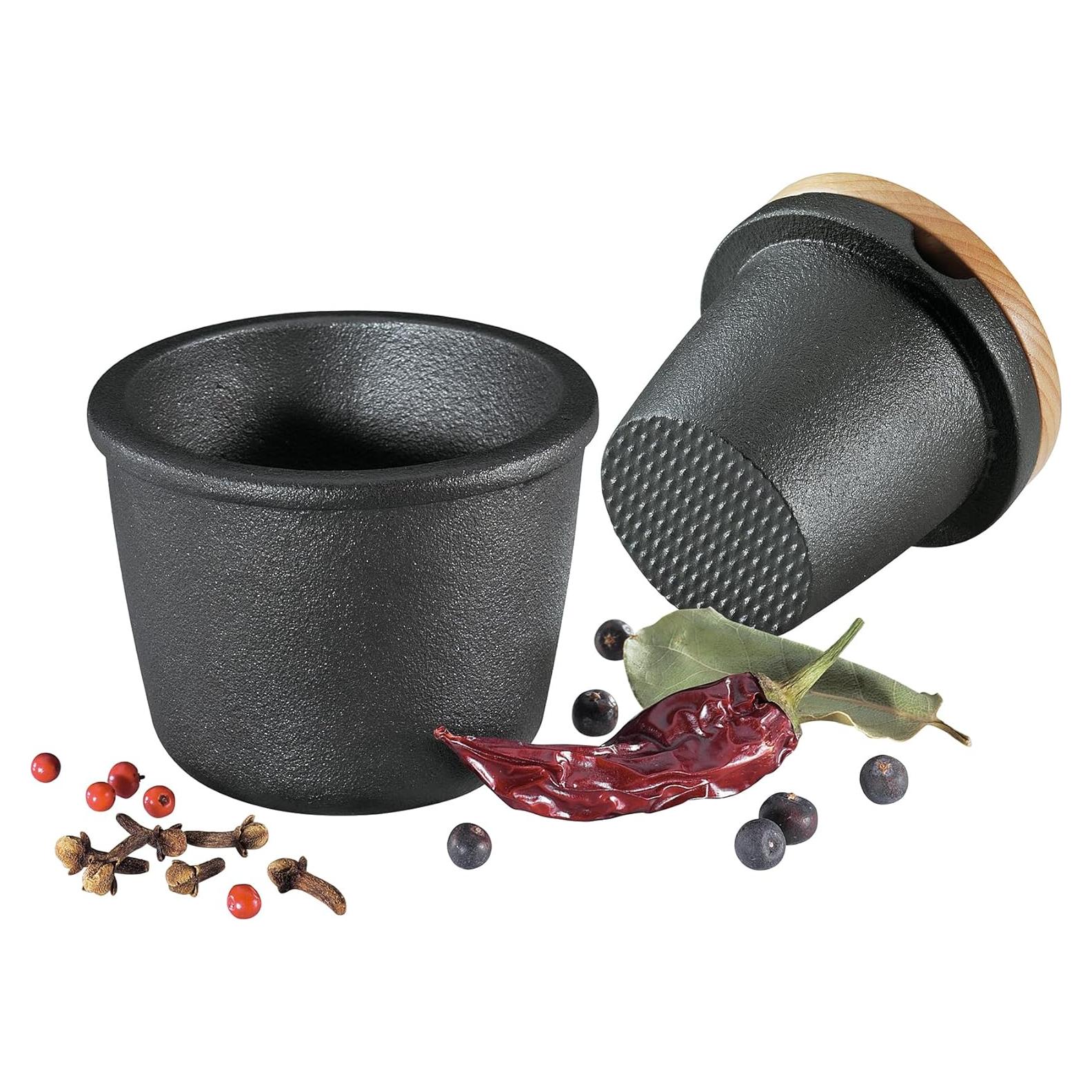 Molinillo de Especias Zassenhaus de Hierro Fundido 8.9 cm Negro