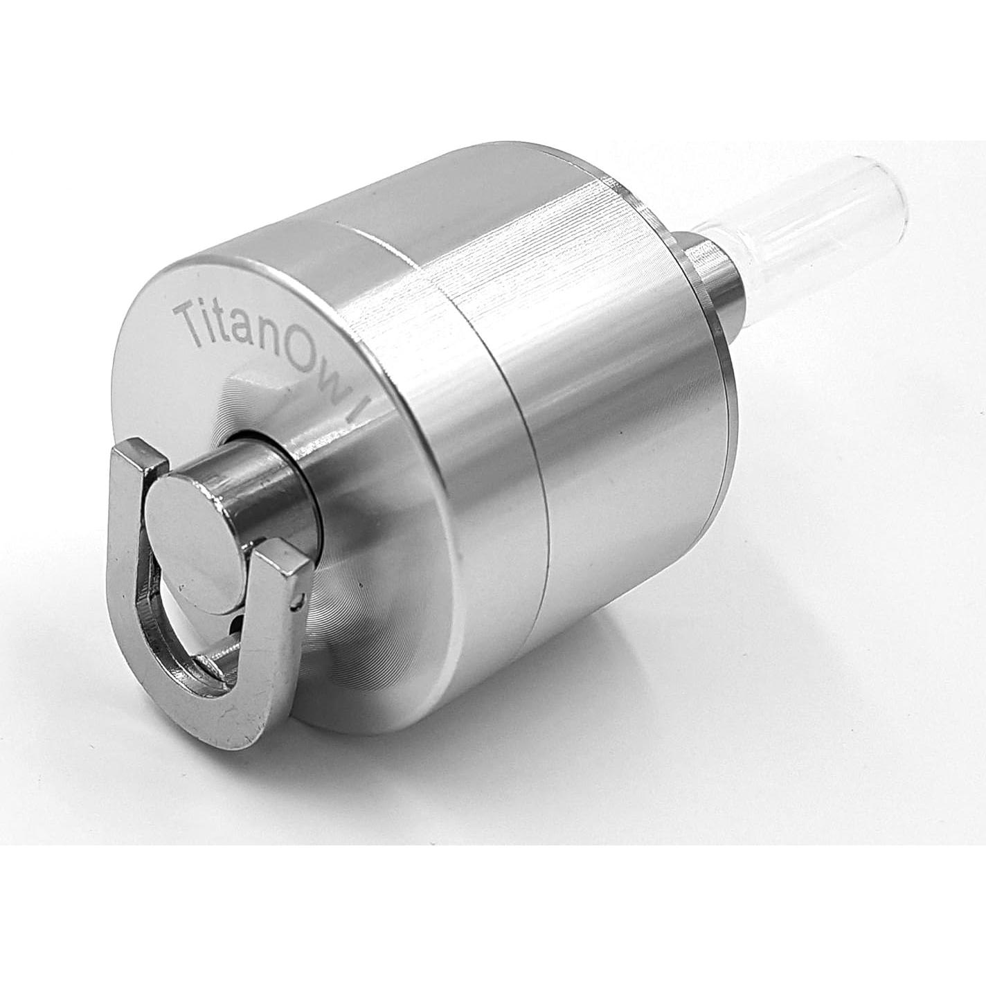 Molino de Especias Manual TitanOwl 5.4 cm Plata