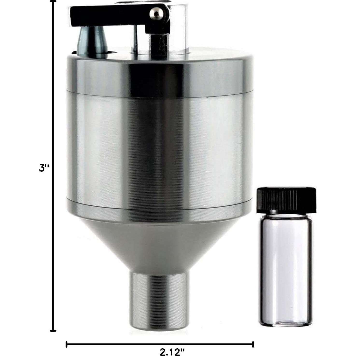 Molino de Especias Manual TitanOwl 5.4 cm Plata