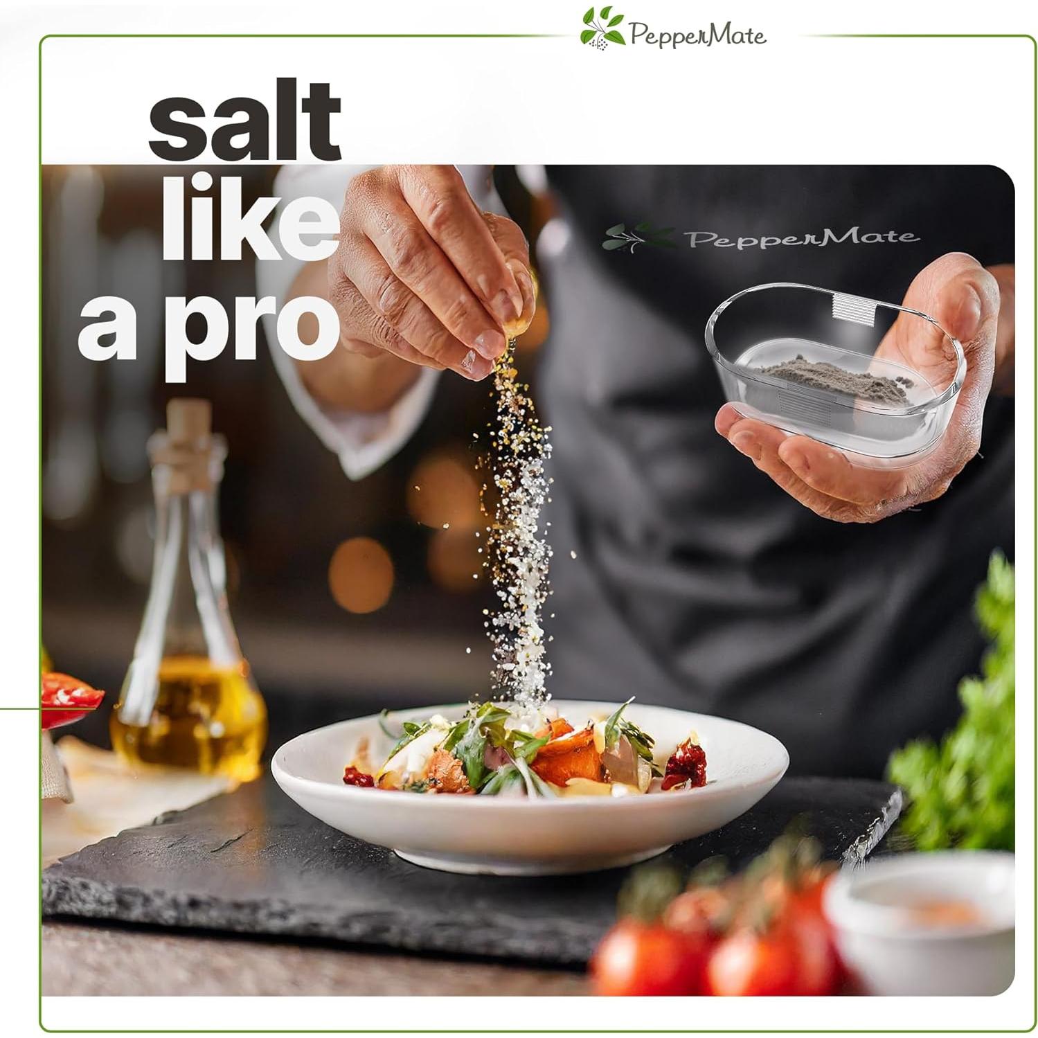 Molino de Pimienta Manual PepperMate 723B Cerámica Negro 226g