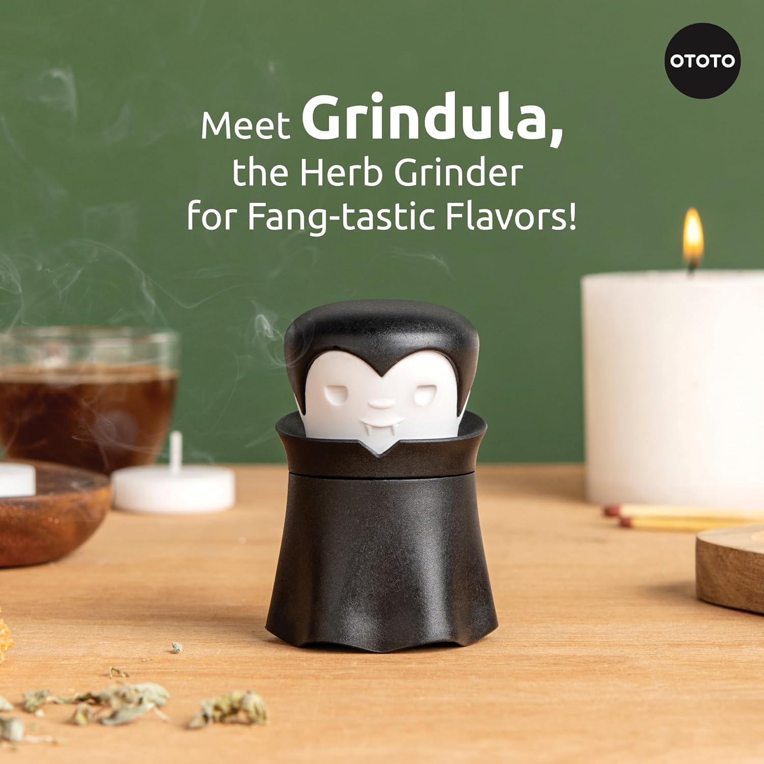 Molinillo de Especias Manual OTOTO Grindula Negro 59g