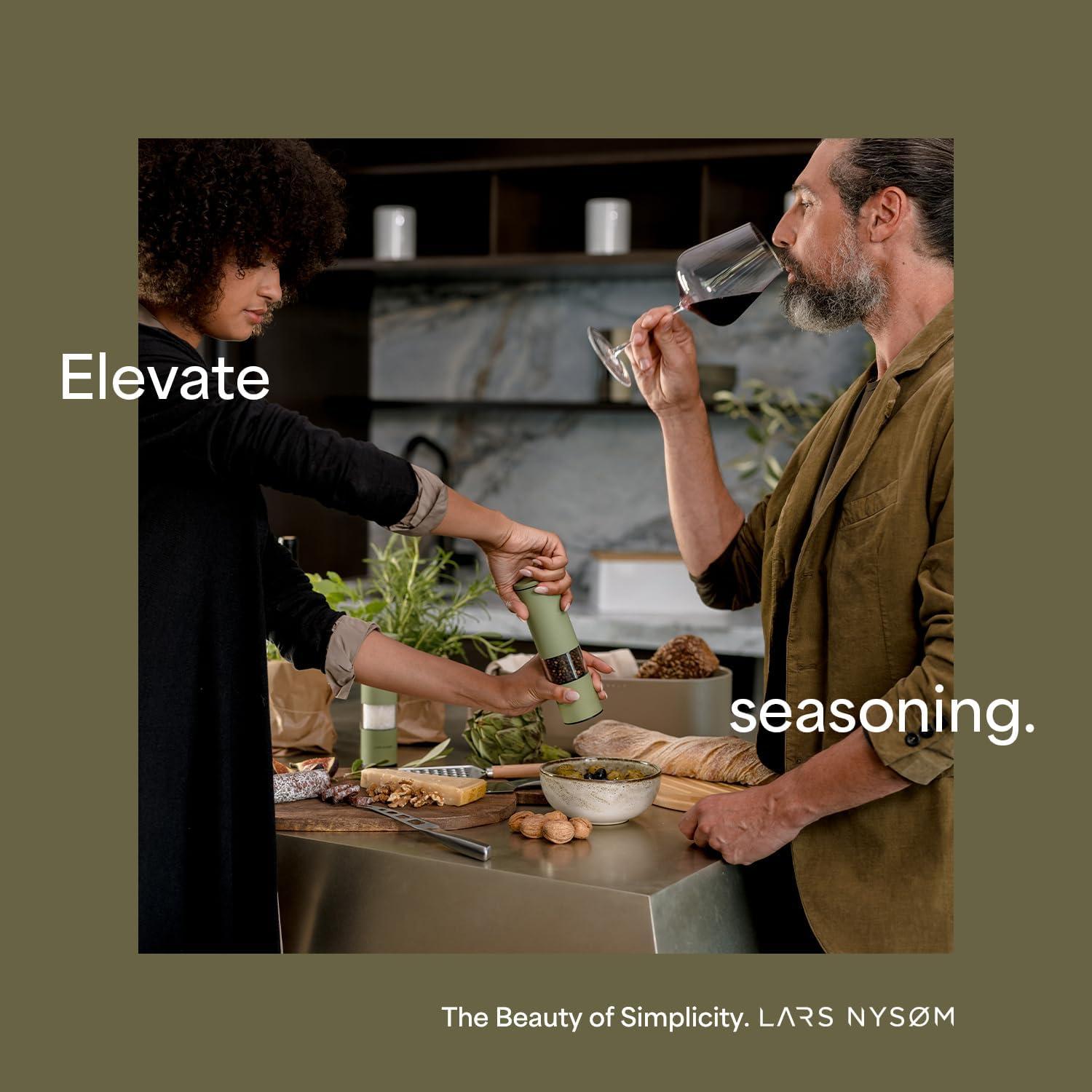 Juego de Molinillos de Sal y Pimienta LARS NYSØM 2 Piezas