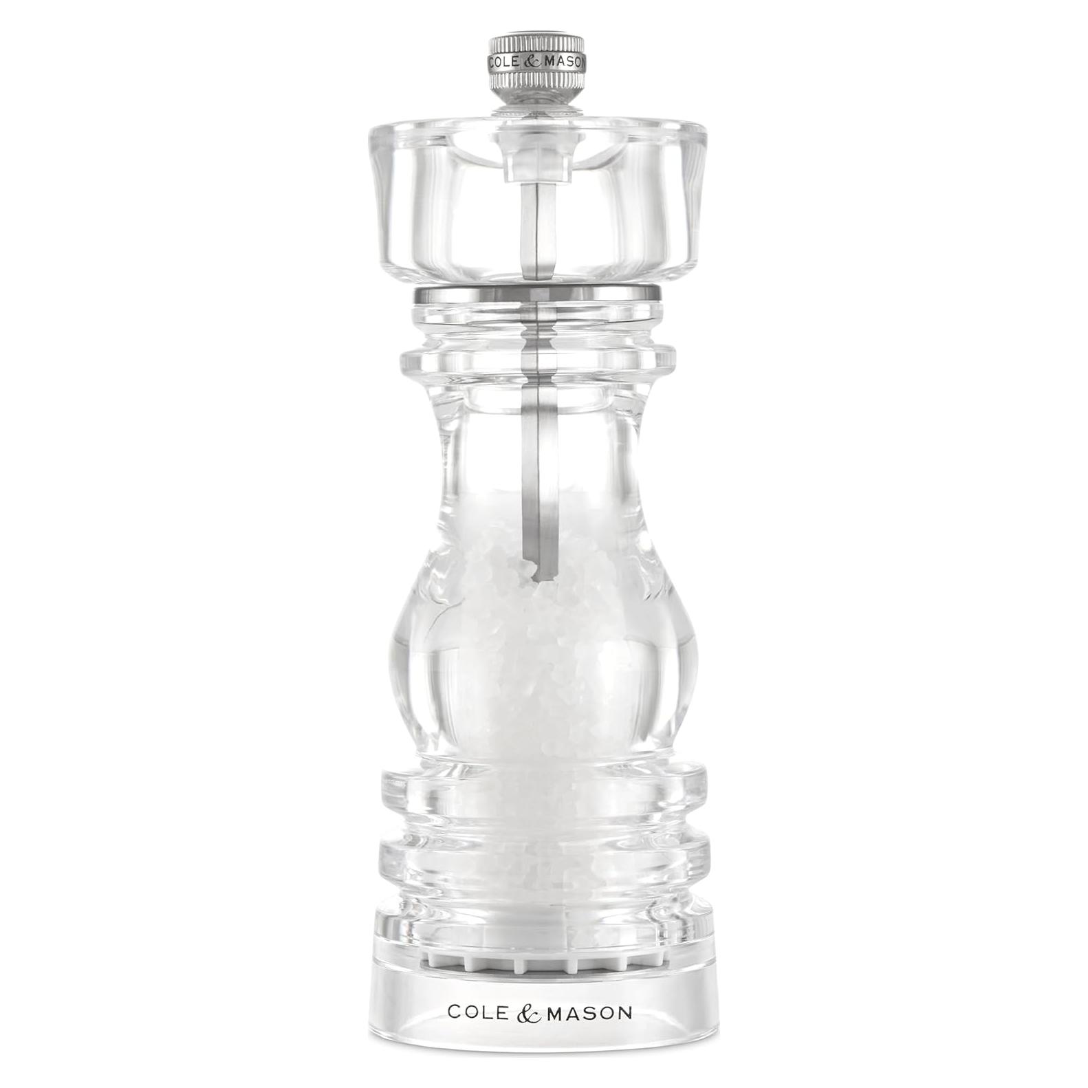 Molino de Sal Cole & Mason 17.78 cm Acrílico Ajustable