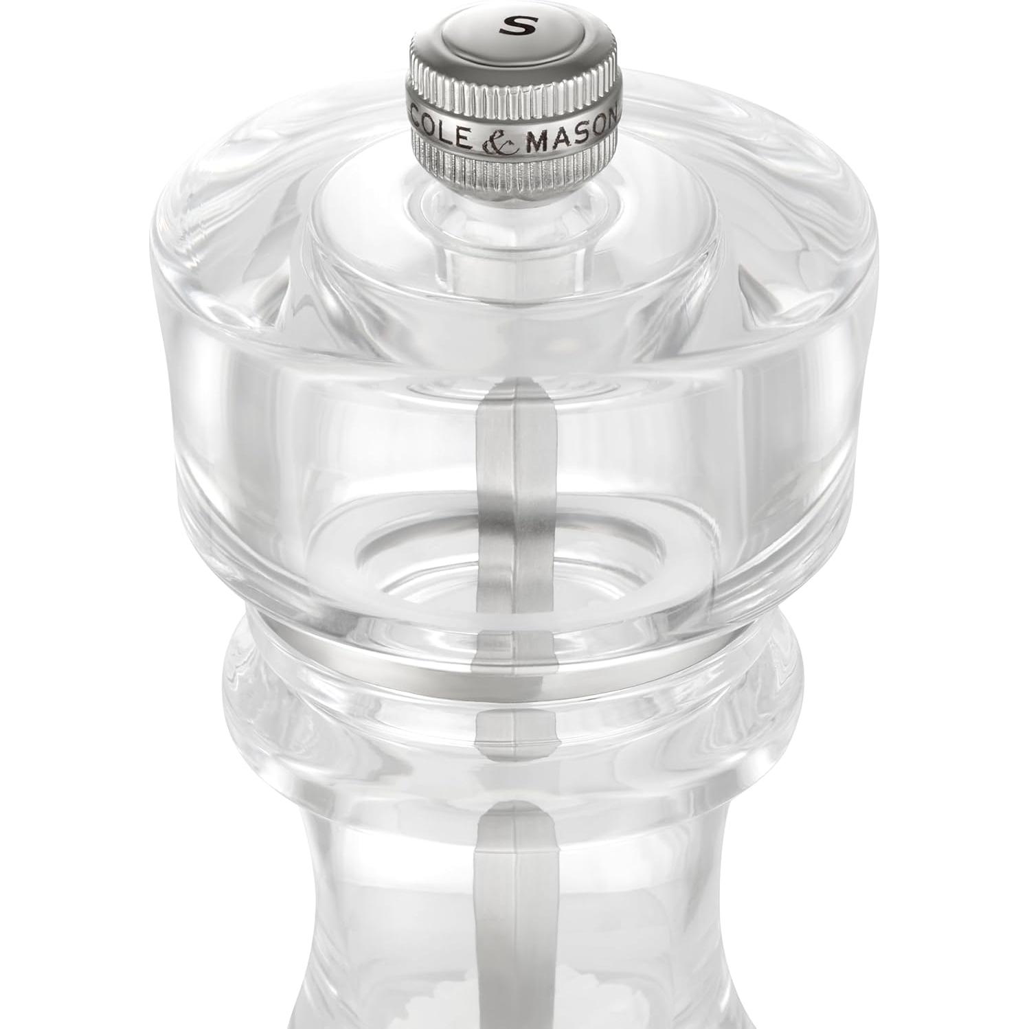 Molino de Sal Cole & Mason 17.78 cm Acrílico Ajustable