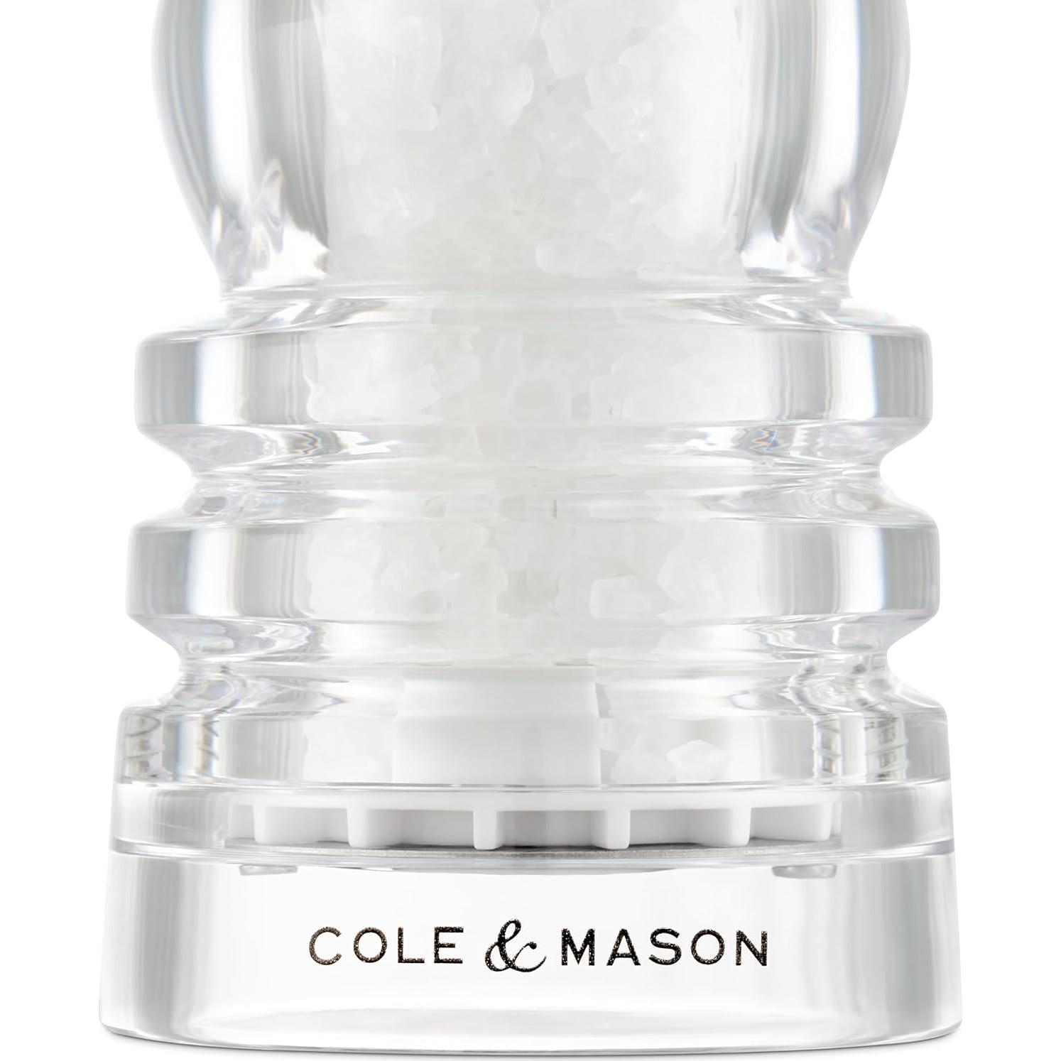 Molino de Sal Cole & Mason 17.78 cm Acrílico Ajustable