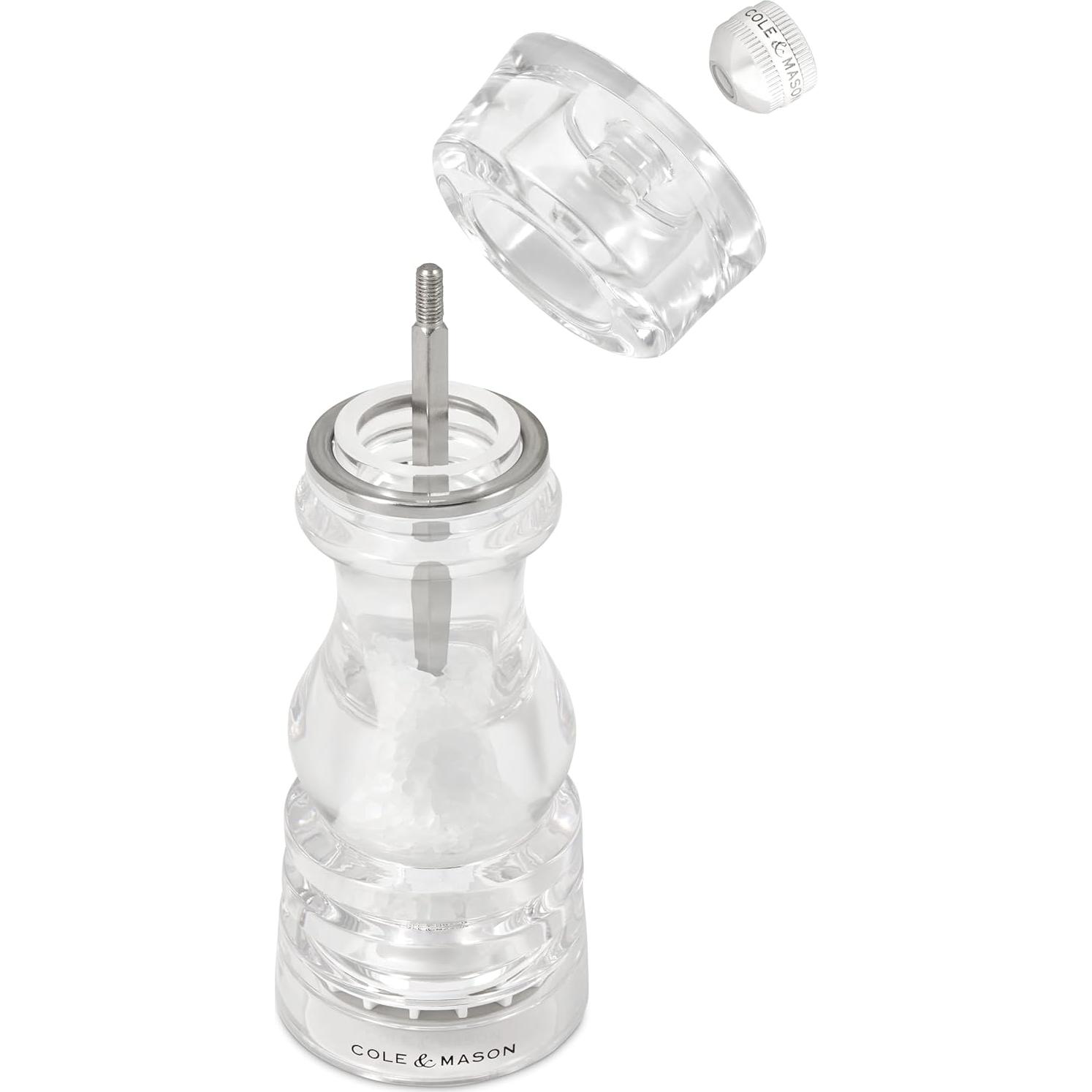 Molino de Sal Cole & Mason 17.78 cm Acrílico Ajustable
