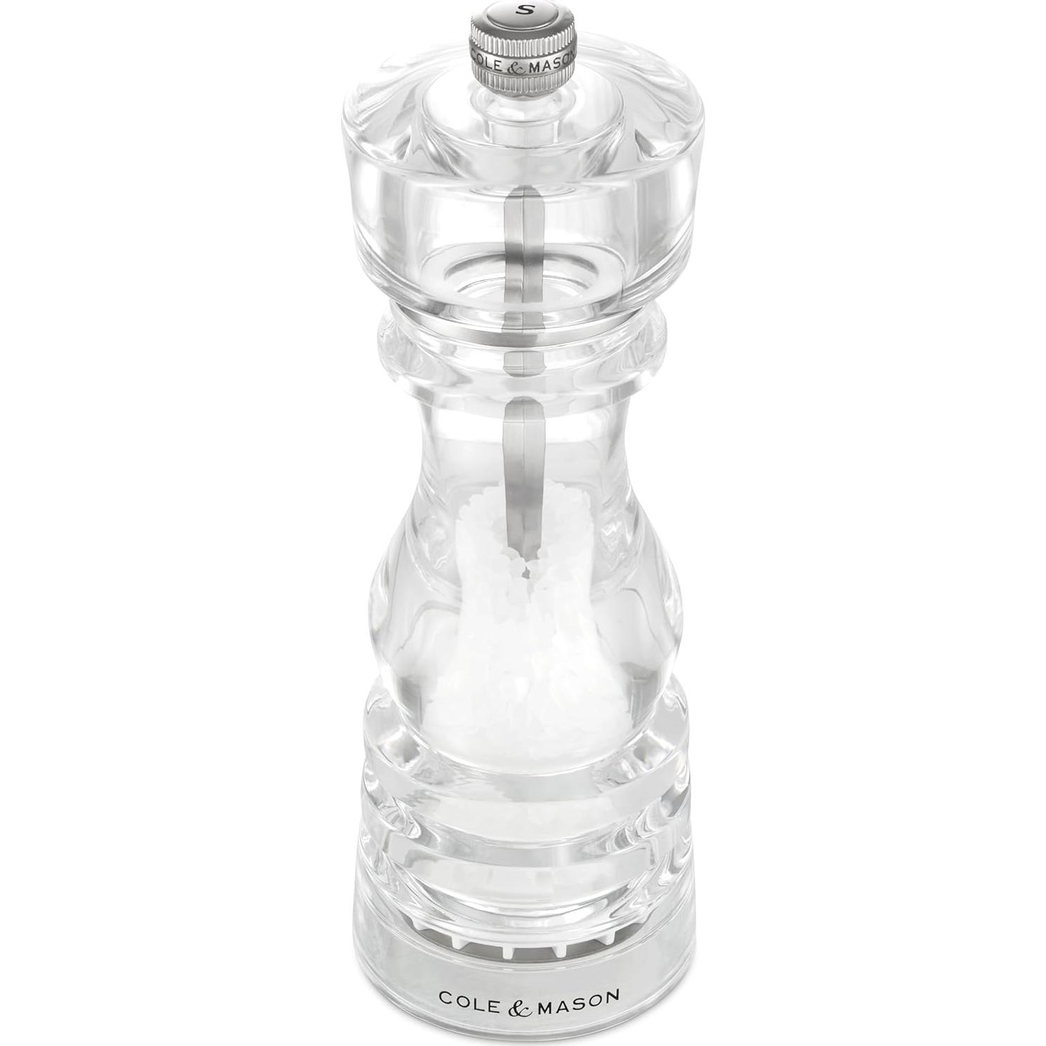 Molino de Sal Cole & Mason 17.78 cm Acrílico Ajustable