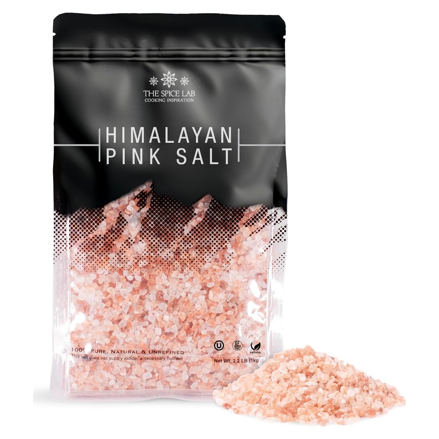 Sal del Himalaya gruesa The Spice Lab 1 Kg - Pura y natural