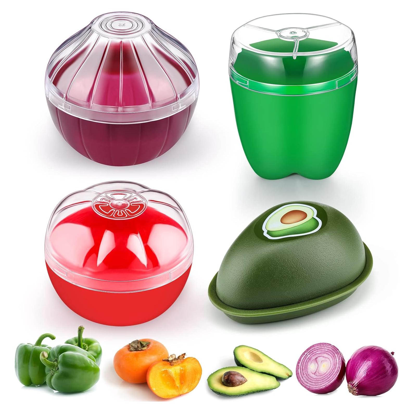 Contenedores de Almacenamiento de Frutas y Verduras Patelai - 4 Piezas