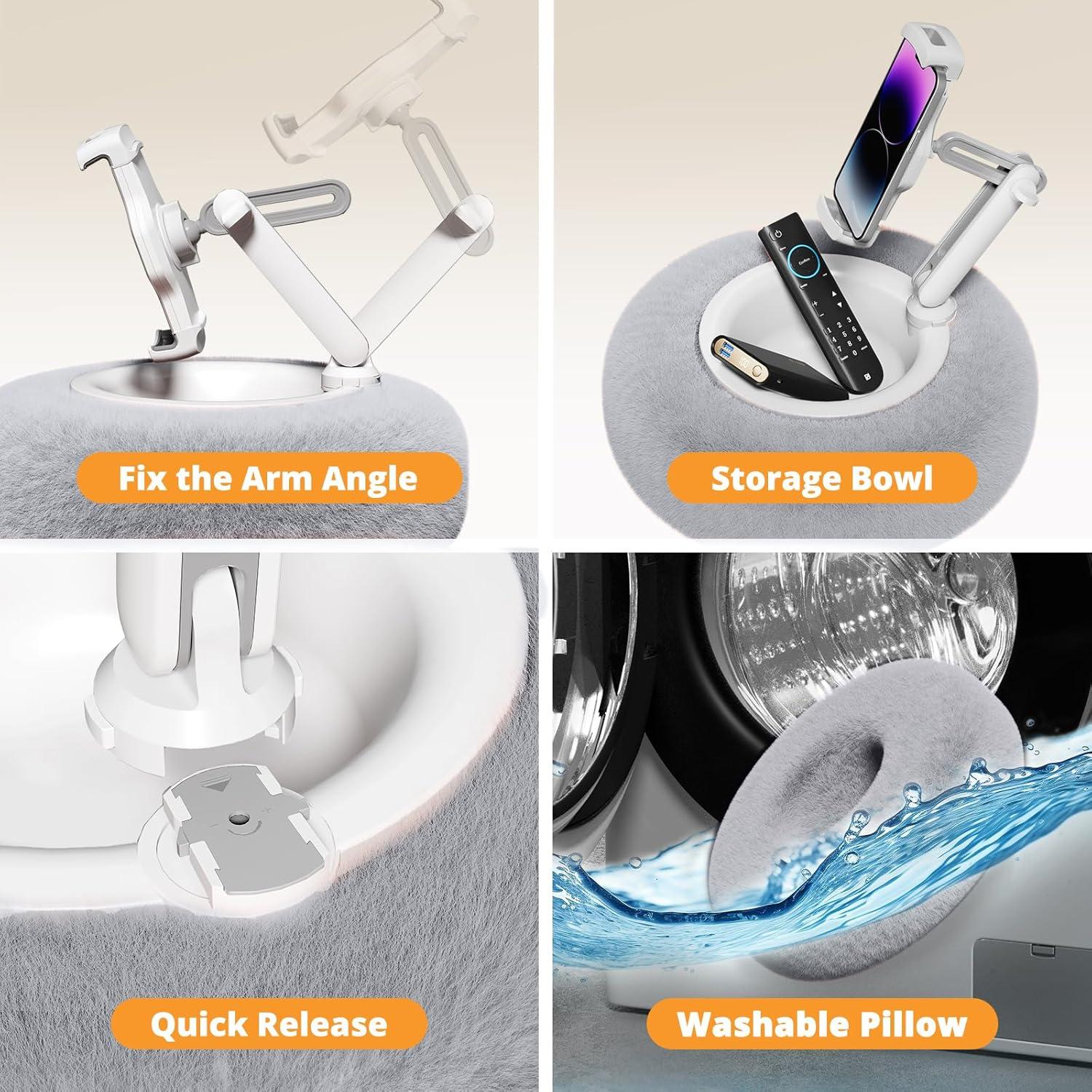 Soporte de Almohada para Tabletas SupeDesk LD-209Z Gris