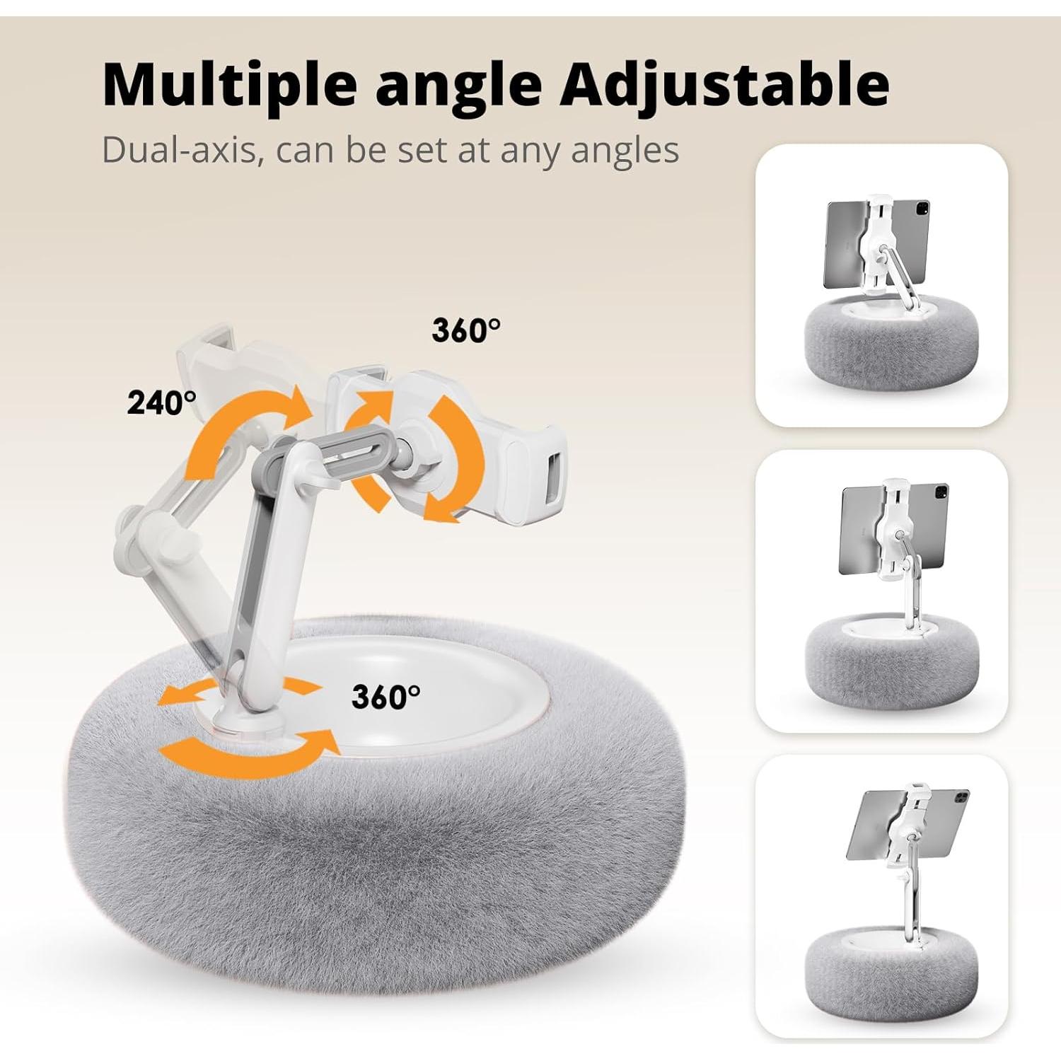 Soporte de Almohada para Tabletas SupeDesk LD-209Z Gris