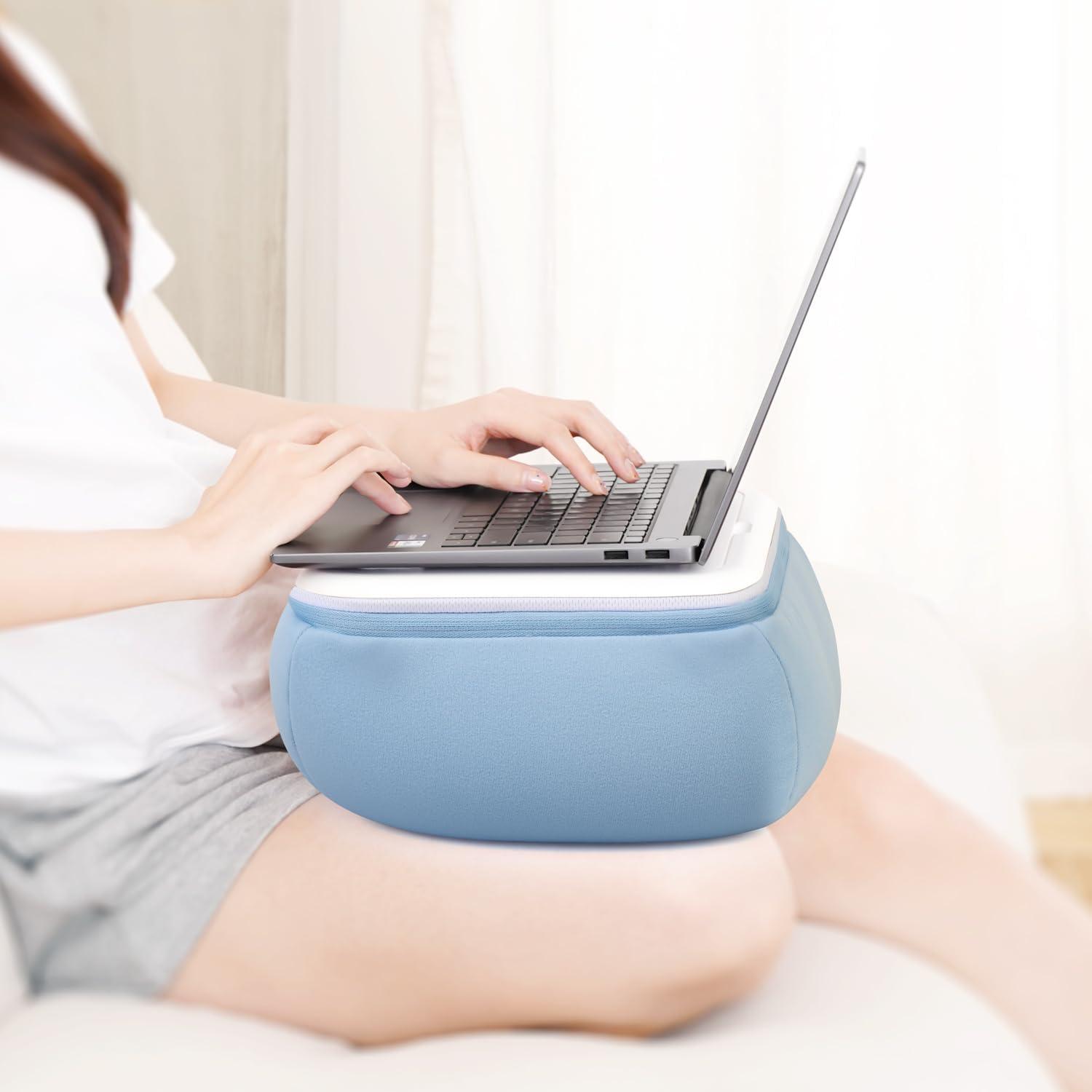 Soporte de Almohada para Tableta Elitehood Azul Ajustable 4.7-15.6"