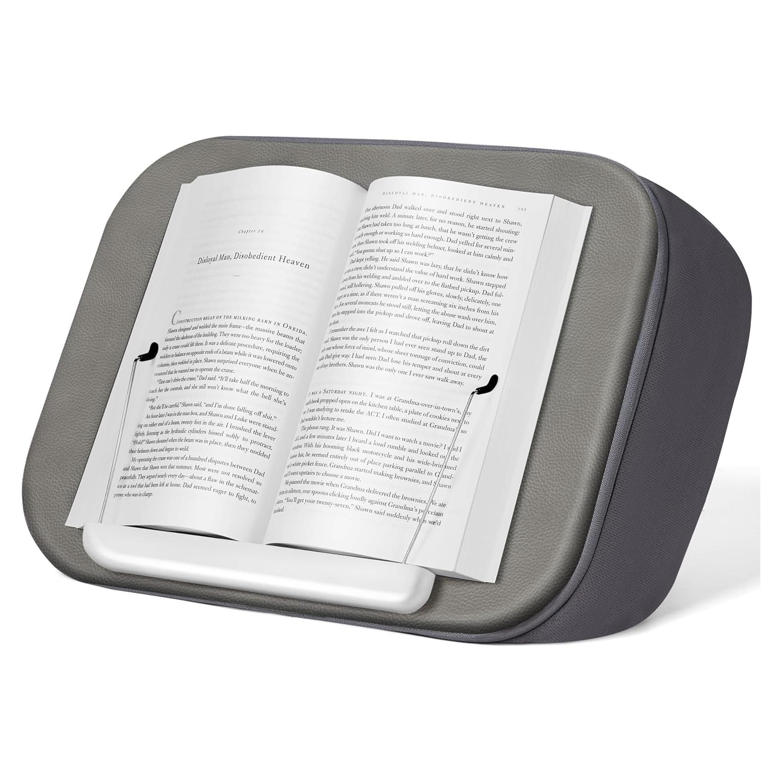 Soporte de Almohada InnoGear para Libros y Tablets Gris