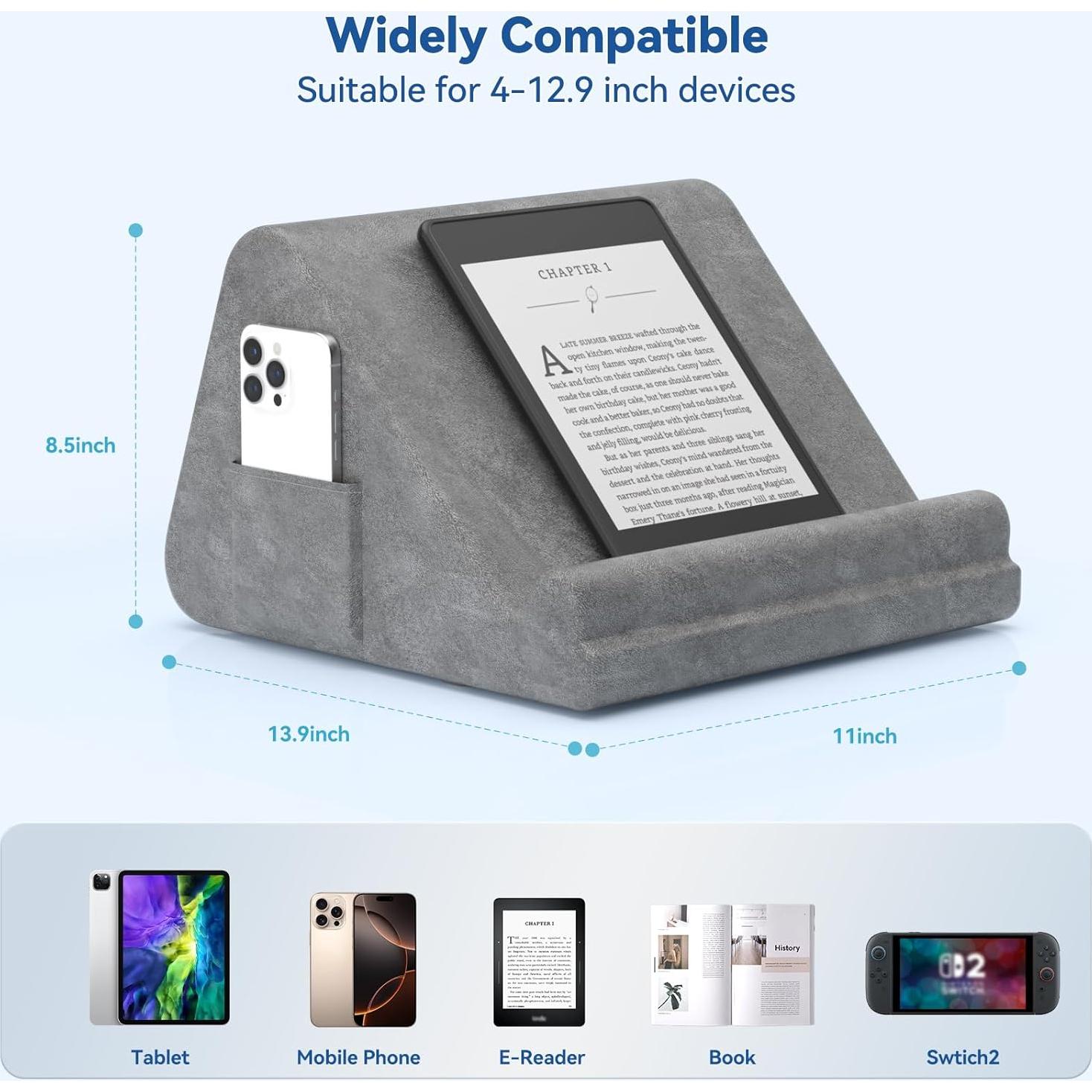 Soporte de Almohada Inflable KDD para Tabletas y Teléfonos