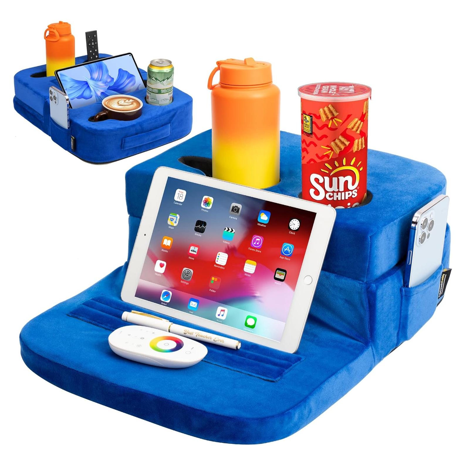 Soporte para Tazas y Accesorios TabCouchCaddy Azul - 1.06 kg
