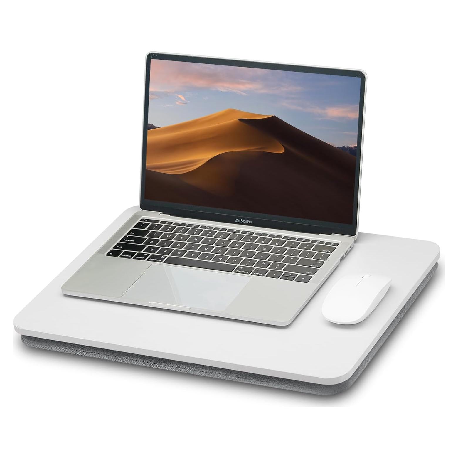 Escritorio Portátil para Laptop ZEAPTAC Blanco 43.4x32.5cm