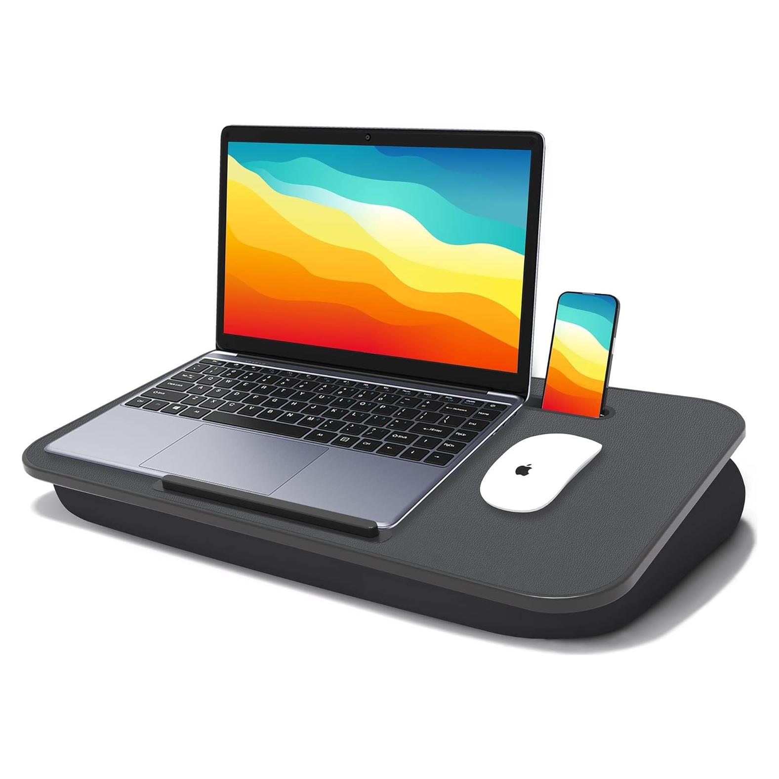 Escritorio de Regazo MillHome Negro para Laptop 17" Ergonomico