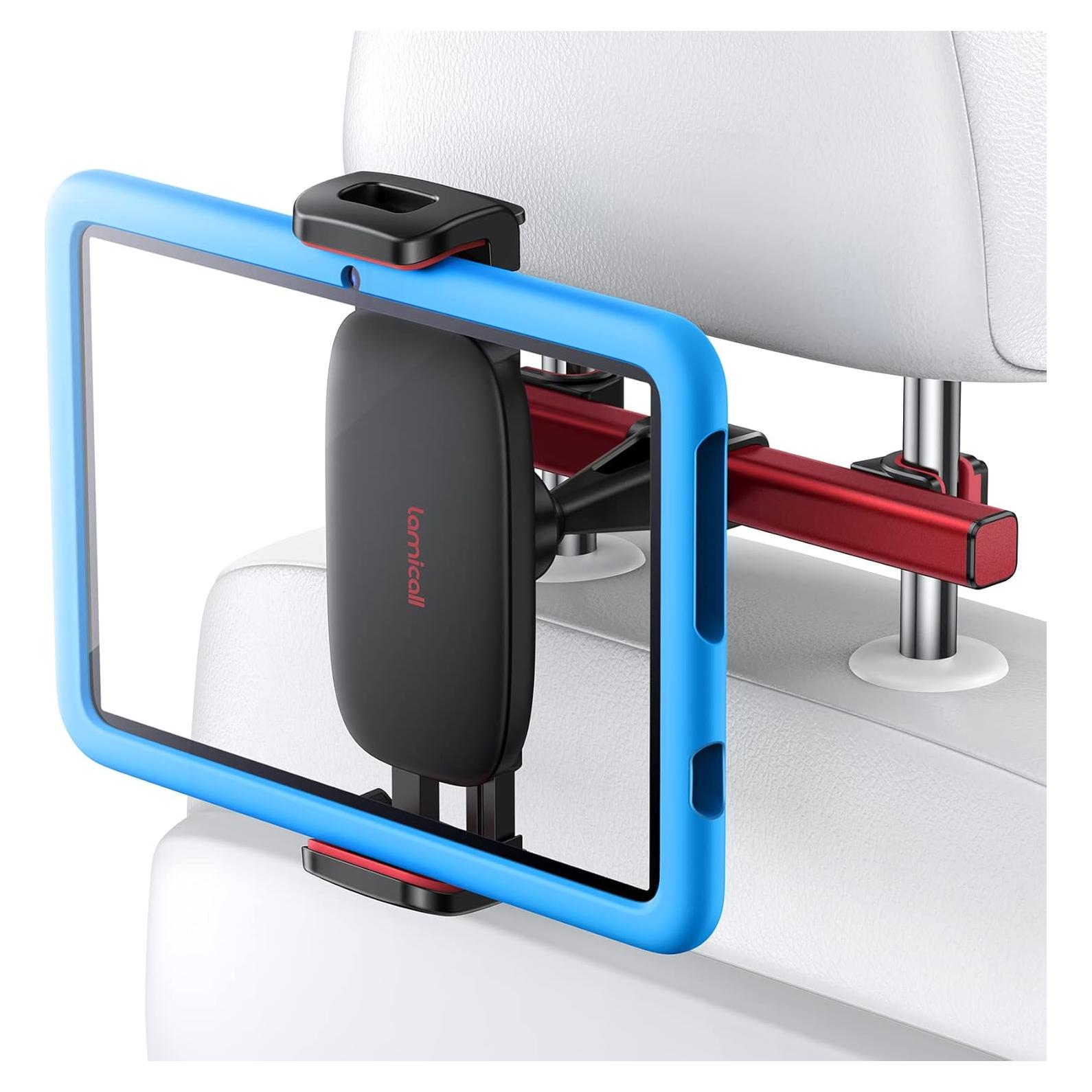 Soporte para Tableta Lamicall Rojo para Auto 4.7-13"