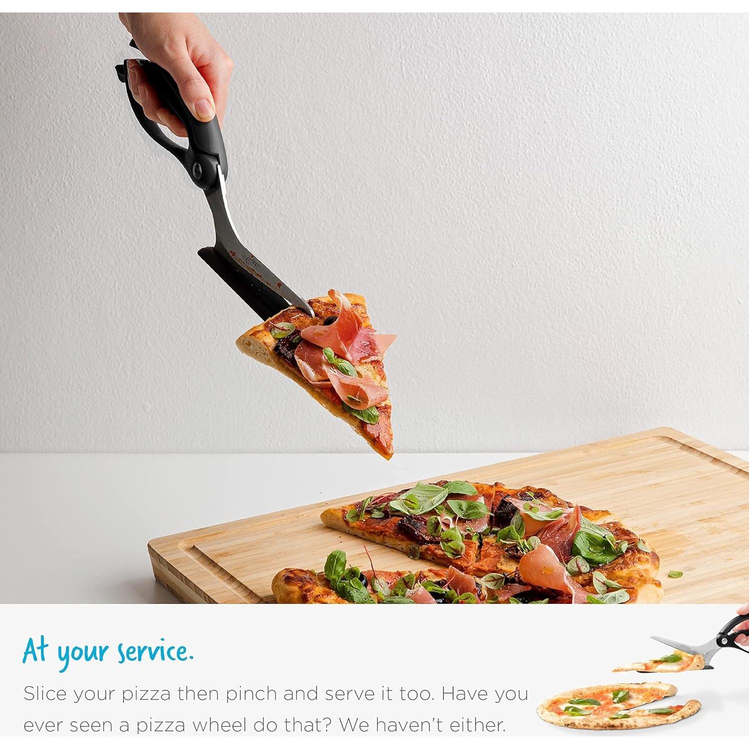 Tijeras para Pizza Dreamfarm Scizza 2-en-1 Acero Inoxidable