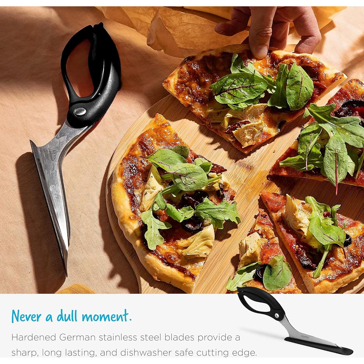 Tijeras para Pizza Dreamfarm Scizza 2-en-1 Acero Inoxidable