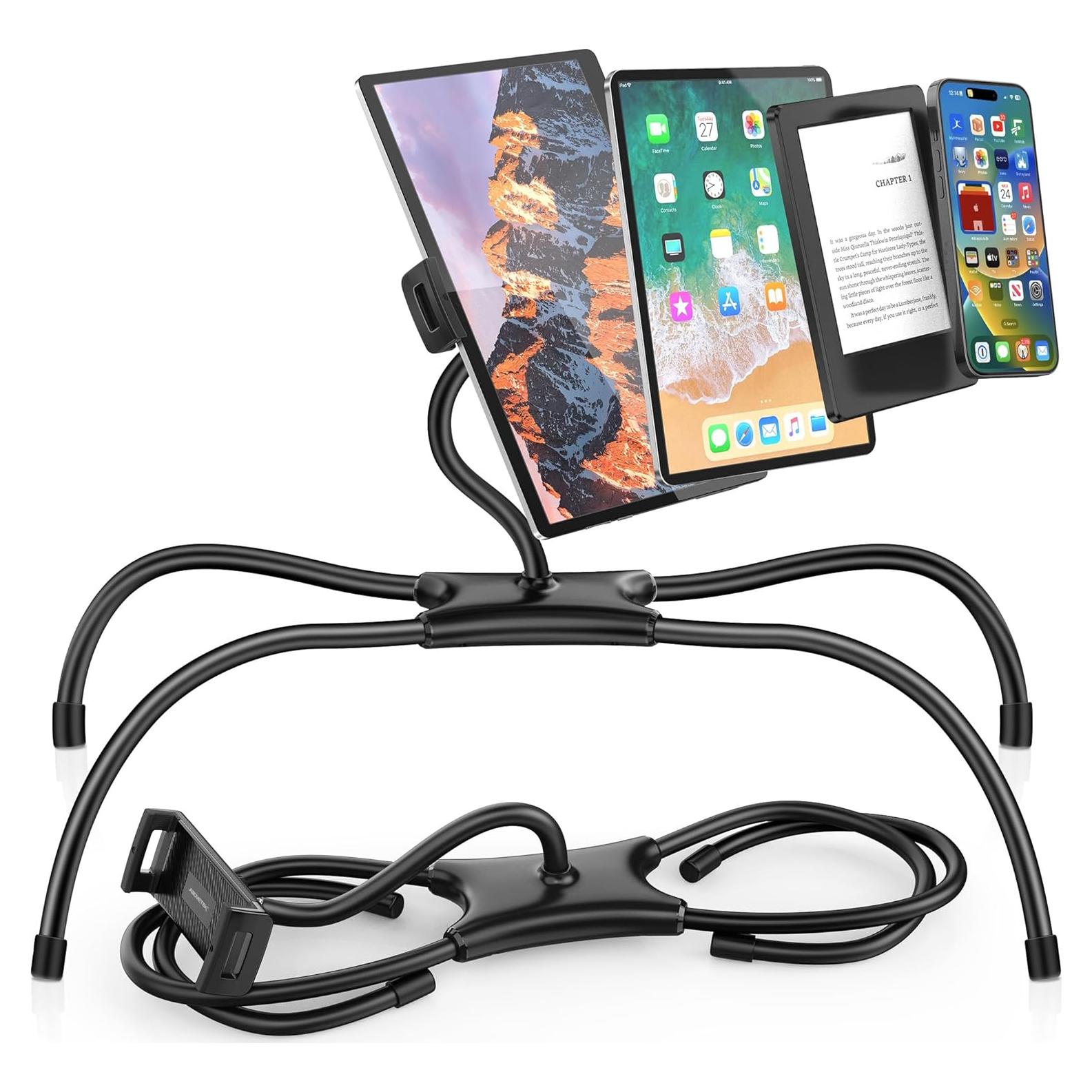 Soporte Ajustable para Tableta AboveTEK 360° - Compatible 4.7" a 15.6"