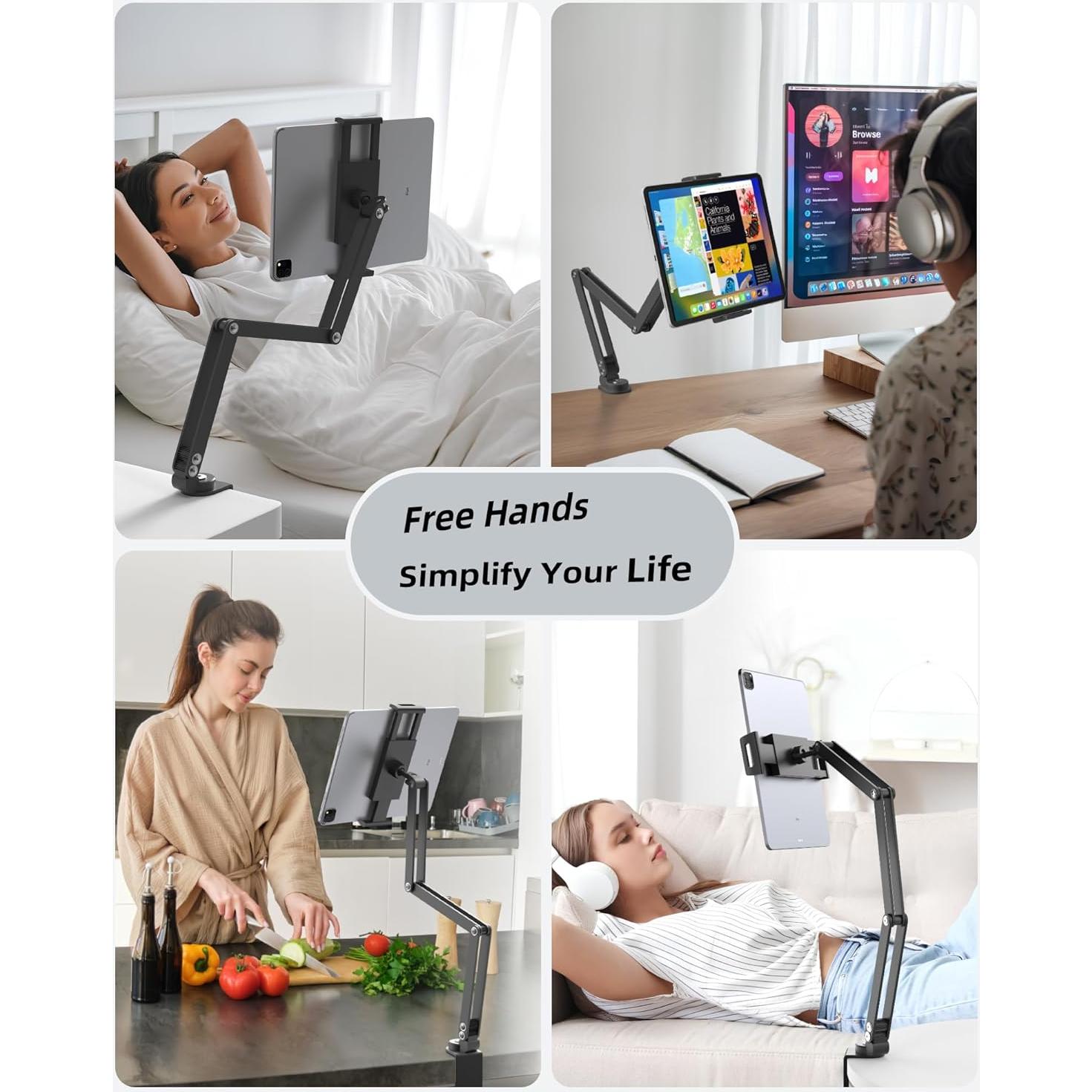 Soporte Plegable Ajustable QJYKIONE para Tableta 15.6"